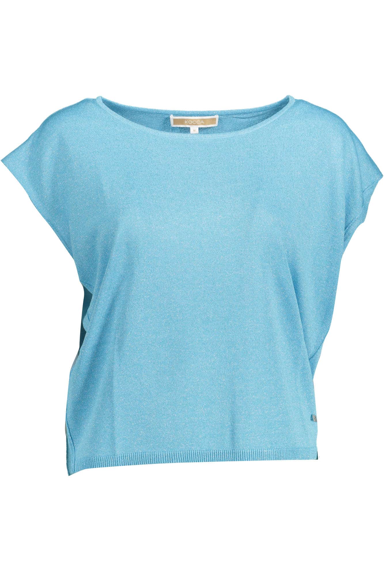 KOCCA MOUWLOOS T-SHIRT DAMES LICHT BLAUW