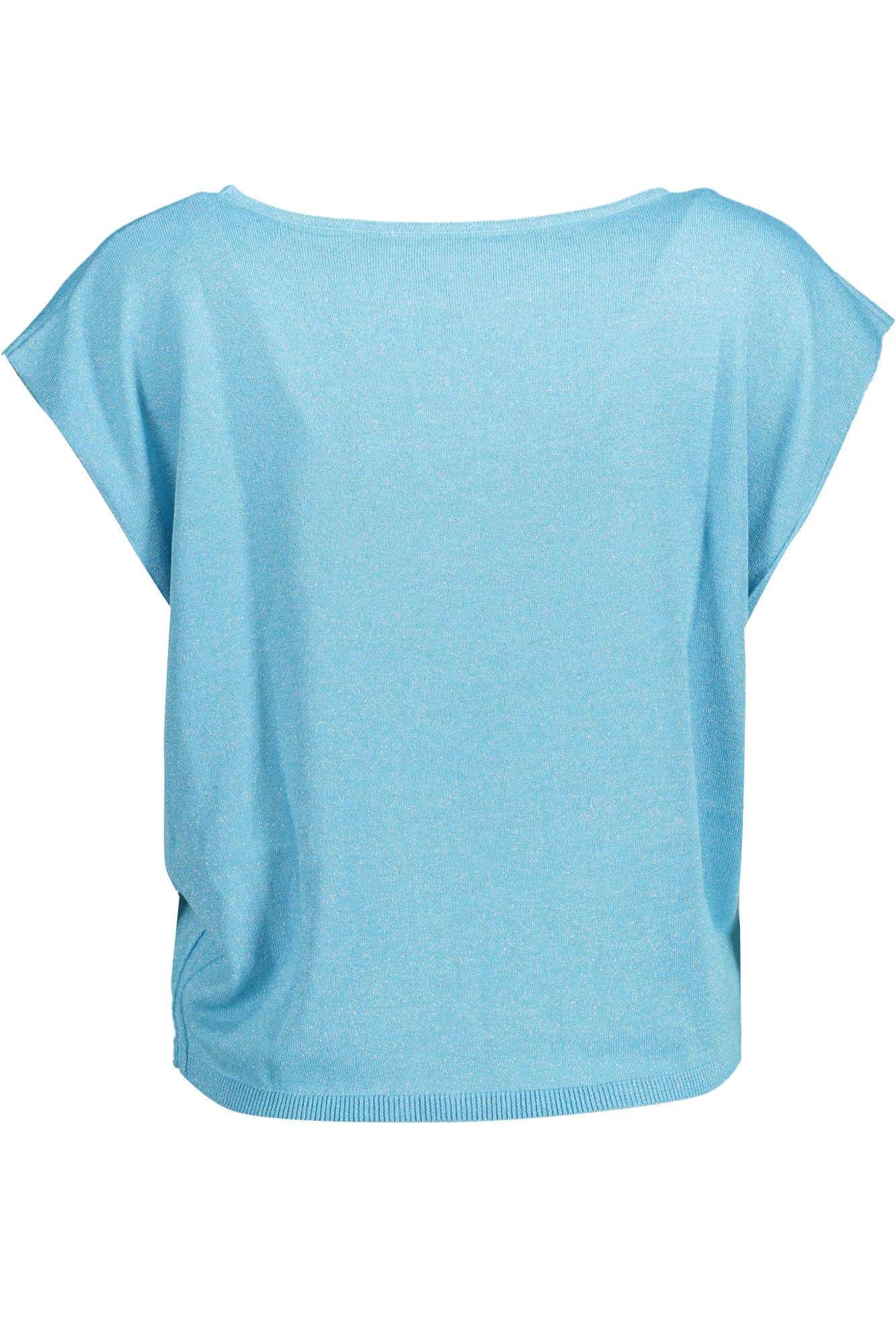 KOCCA MOUWLOOS T-SHIRT DAMES LICHT BLAUW