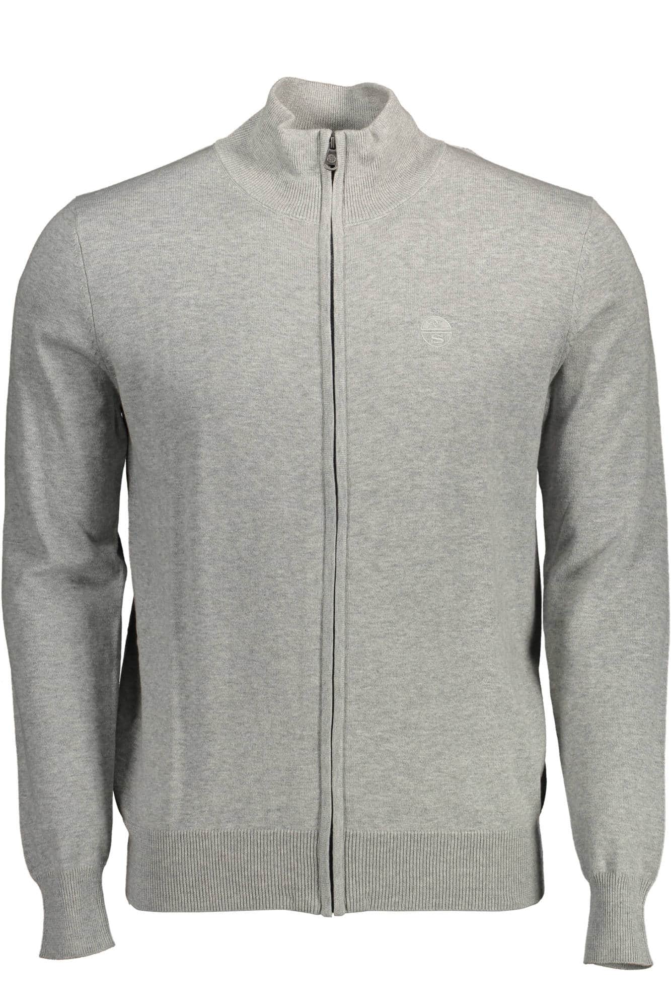 NORTH SAILS GRAY MEN'S CARDIGAN