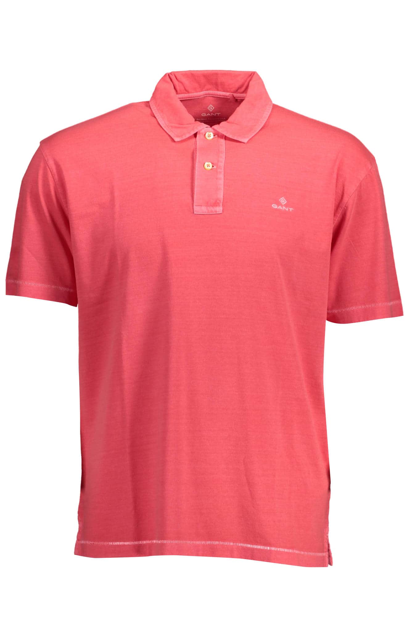 Gant heren roze korte mouw polo