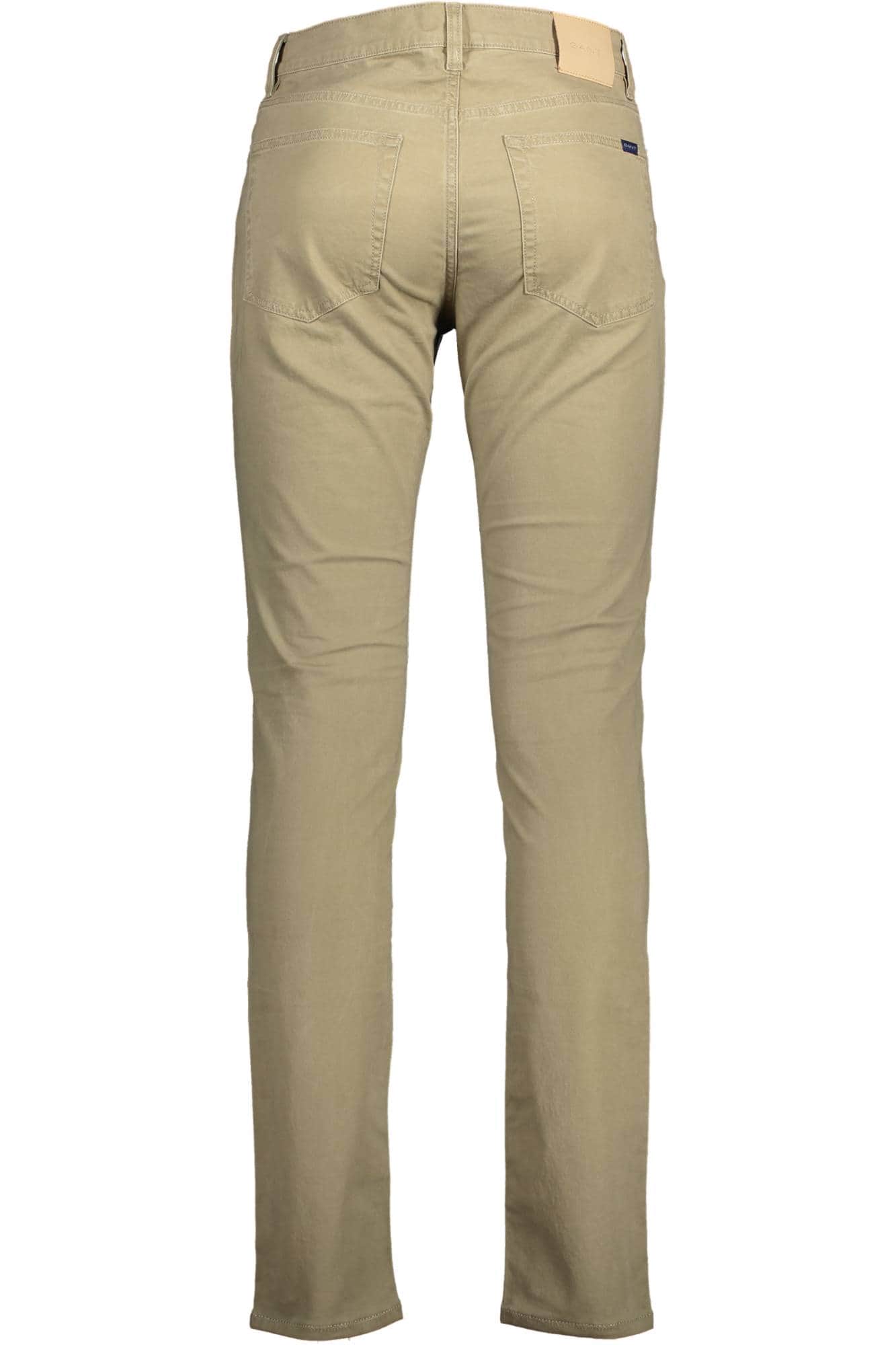 GANT MEN'S BEIGE TROUSERS