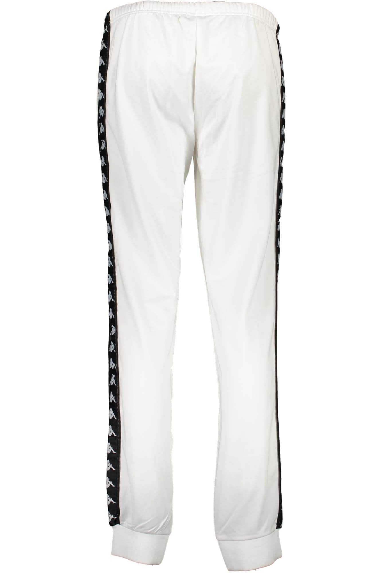 KAPPA WOMEN'S WHITE TROUSERS