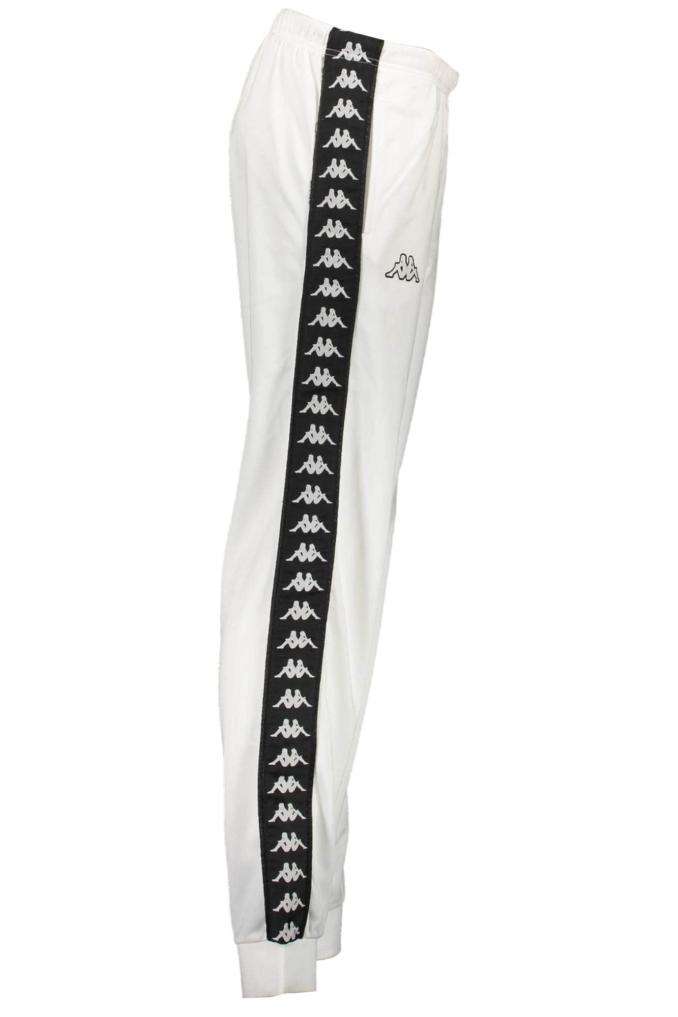 KAPPA WOMEN'S WHITE TROUSERS