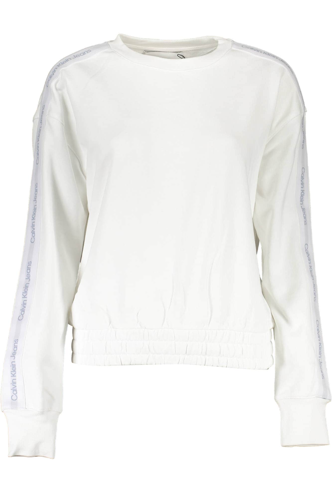 CALVIN KLEIN SWEATSHIRT WITHOUT ZIP WOMAN WHITE