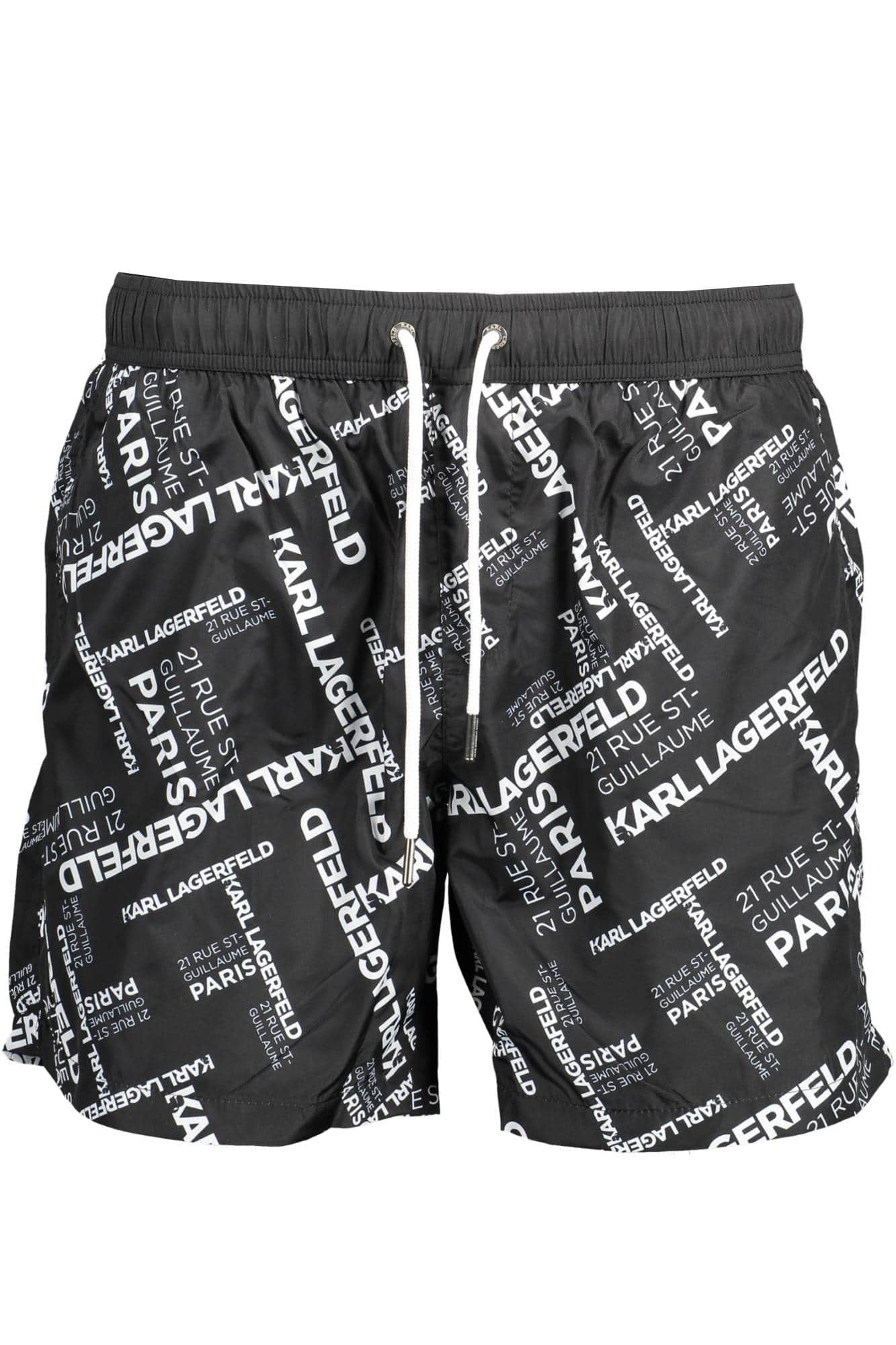 KARL LAGERFELD BEACHWEAR COSTUME PARTS UNDER MAN BLACK
