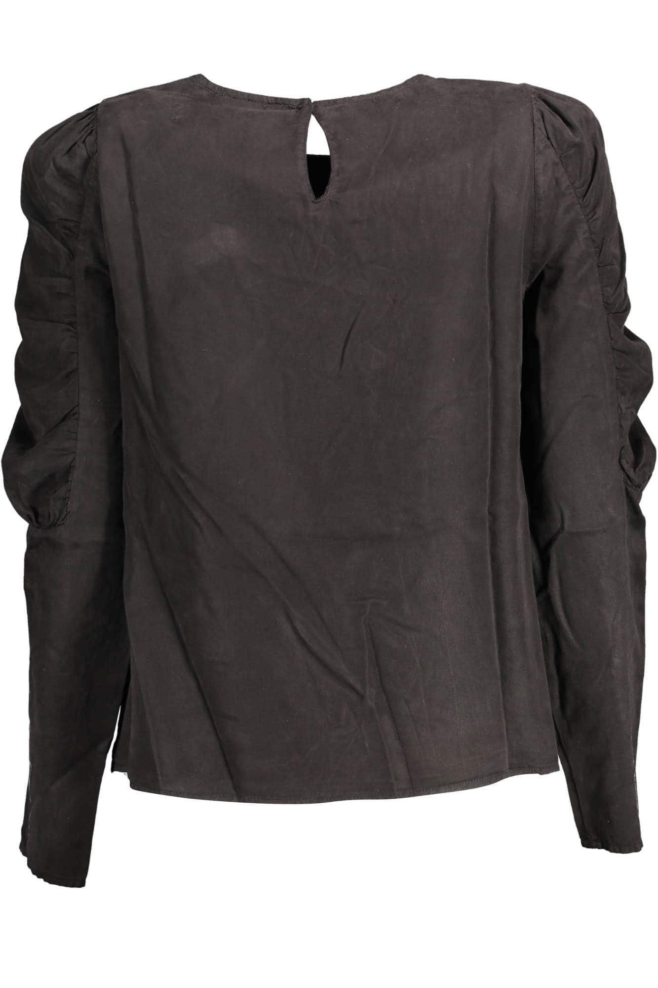 DESIGUAL LONG SLEEVE SHIRT WOMAN BLACK