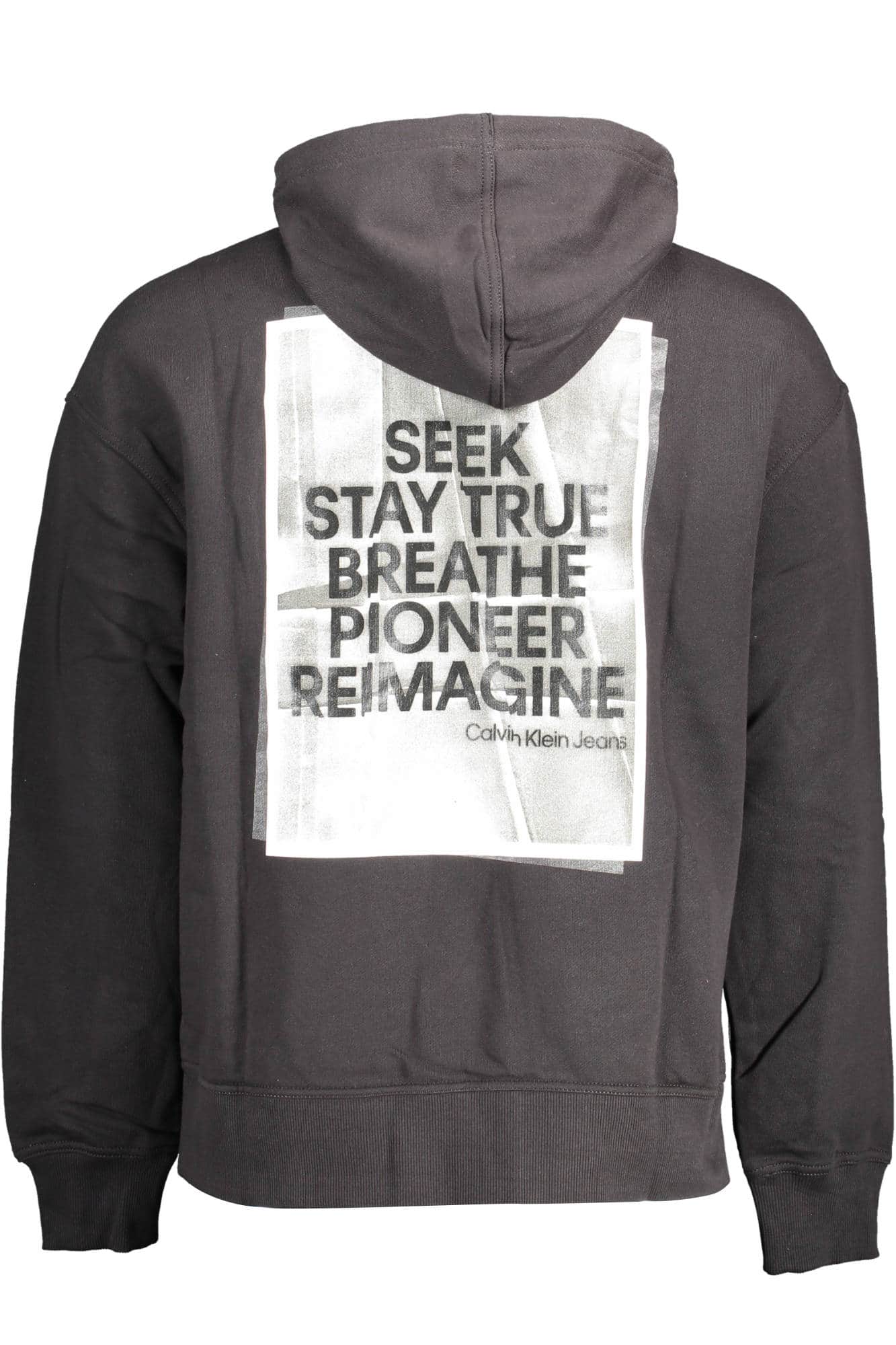 CALVIN KLEIN SWEATSHIRT WITHOUT ZIP MAN WHITE