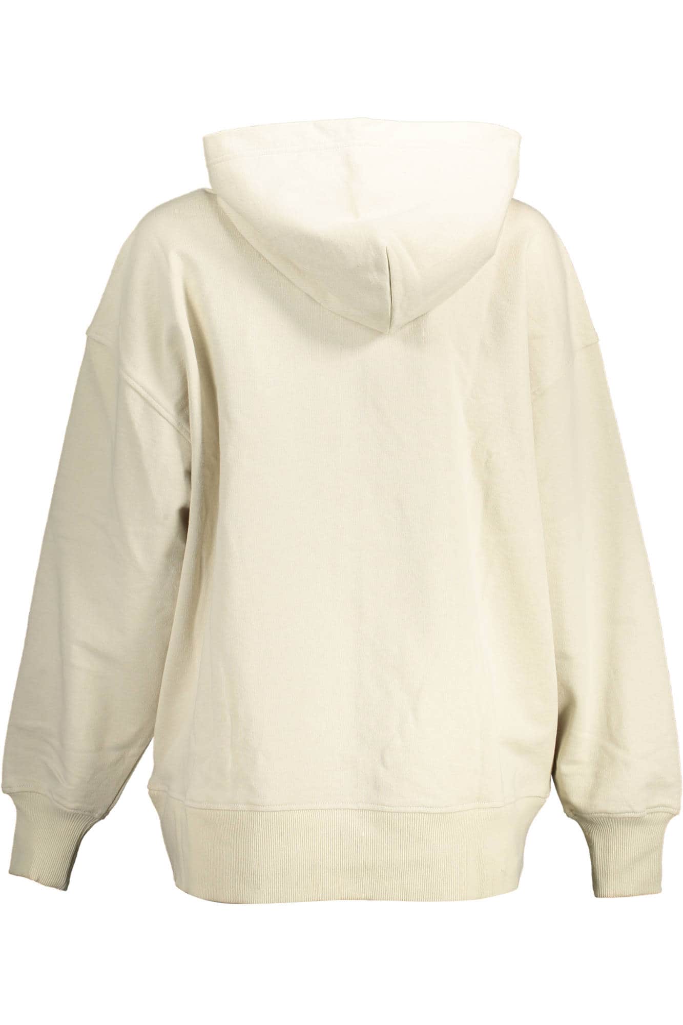 CALVIN KLEIN SWEATSHIRT WITH ZIP WOMAN GRAY