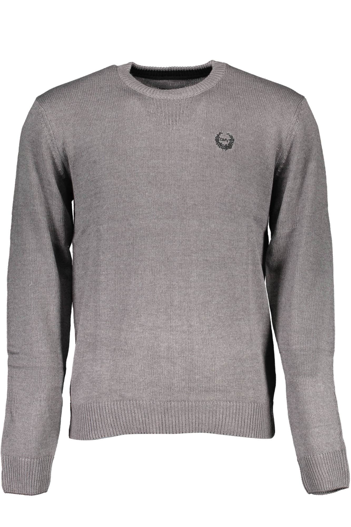 GIAN MARCO VENTURI MEN'S BLACK SWEATER