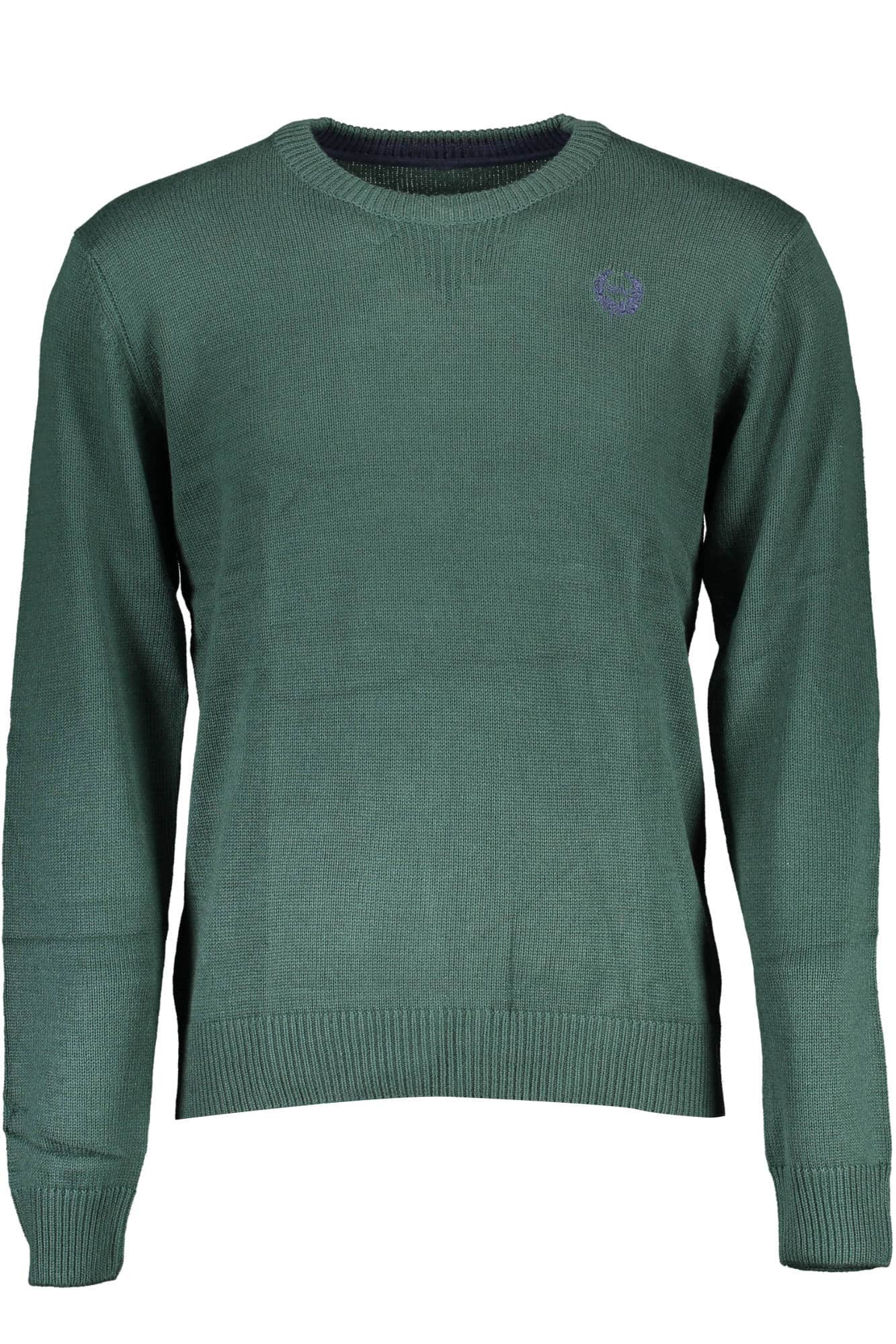 GIAN MARCO VENTURI MEN'S BLACK SWEATER