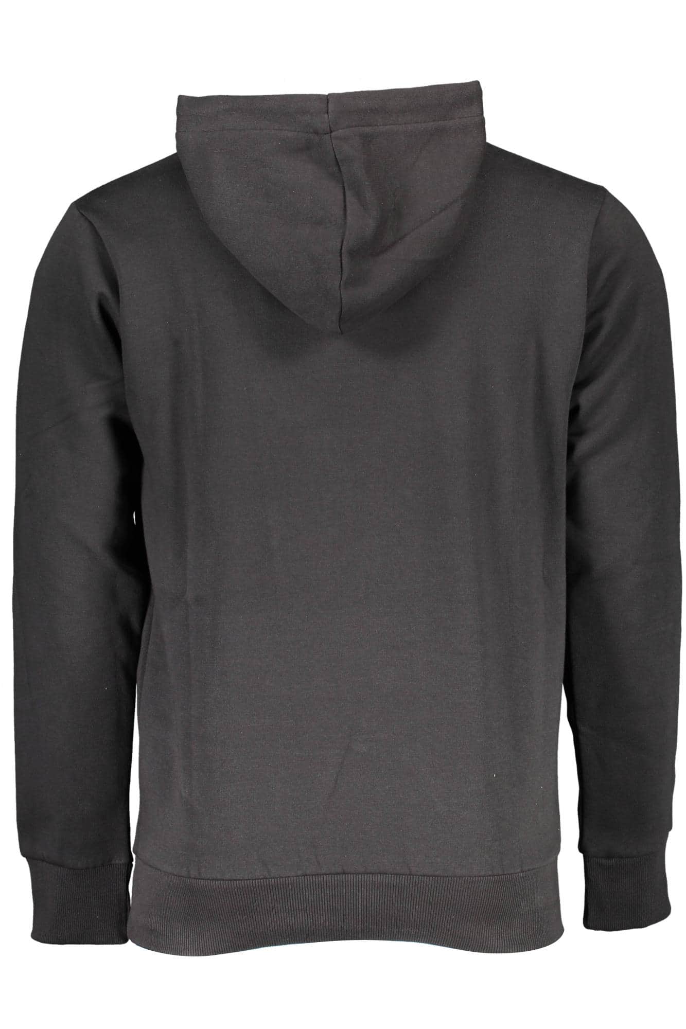 US GRAND MEN'S BLACK ZIP-UP SWEATSHIRT