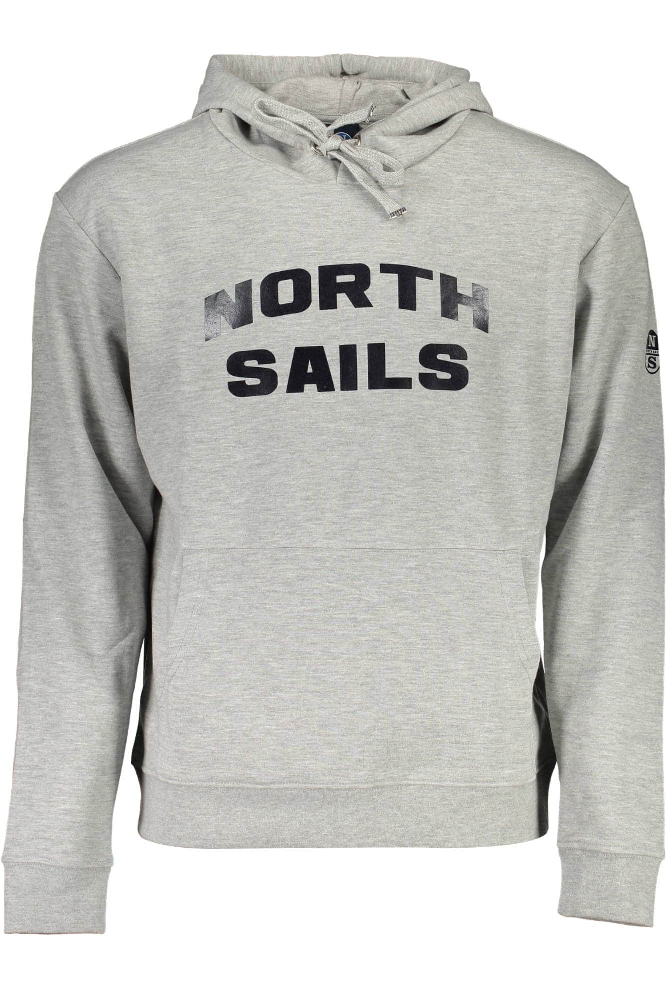 NORTH SAILS SWEATER ZONDER RITS HEREN GRIJS