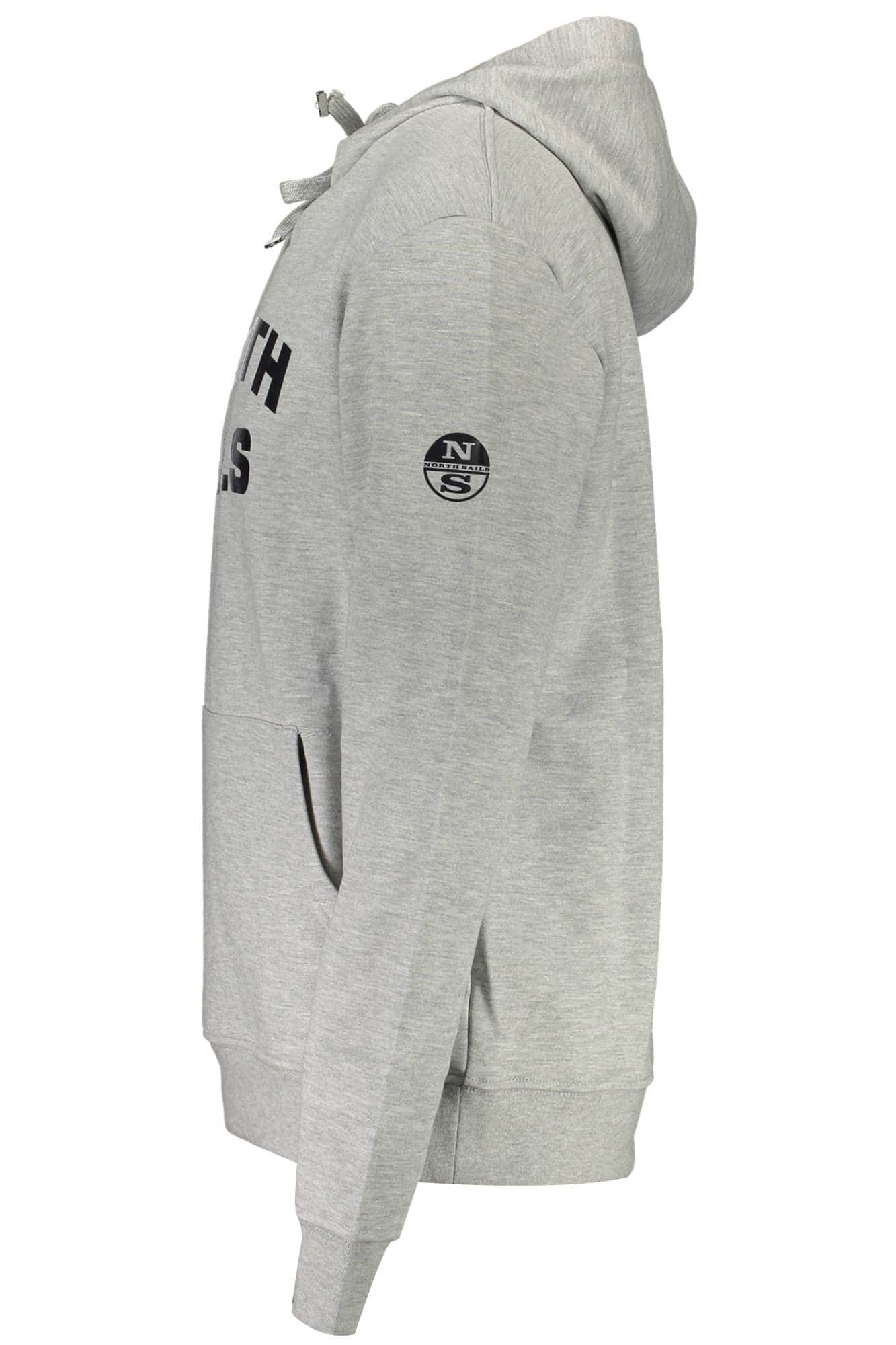 NORTH SAILS SWEATER ZONDER RITS HEREN GRIJS