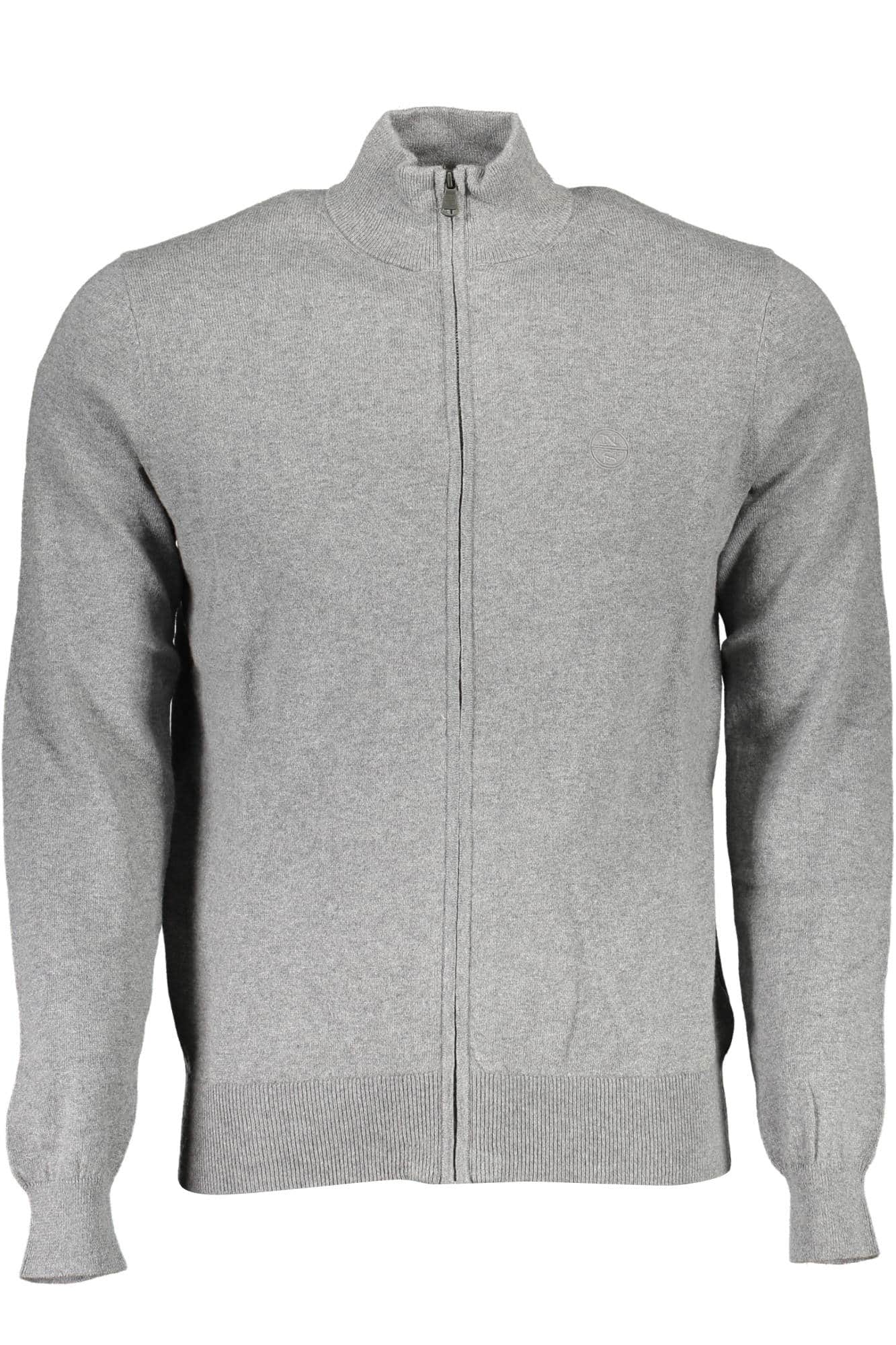 NORTH SAILS CARDIGAN MAN GRAY