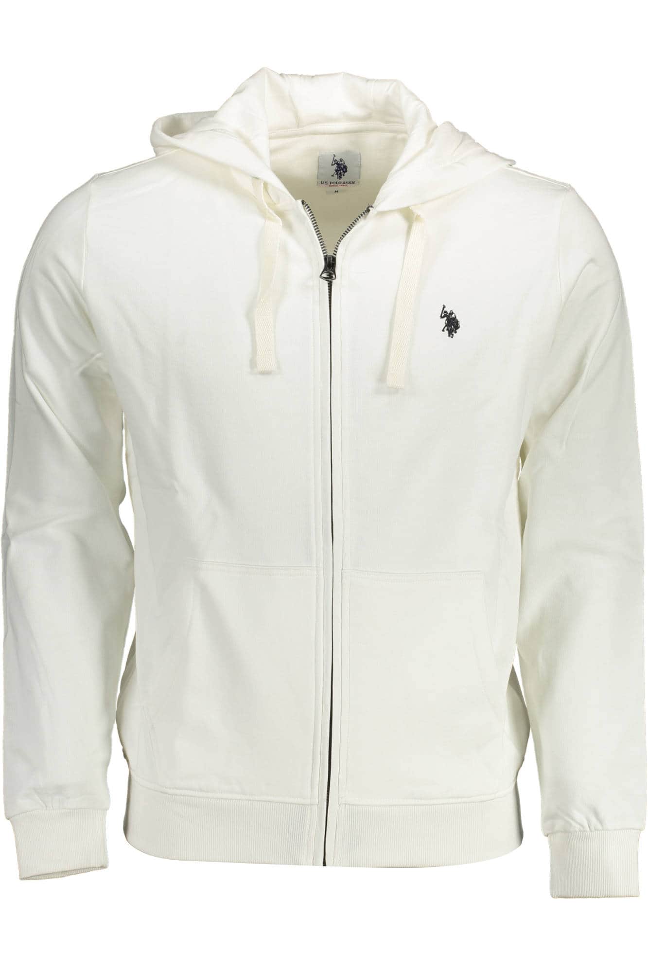 US POLO ASSN. MEN'S GRAY ZIP-UP SWEATSHIRT