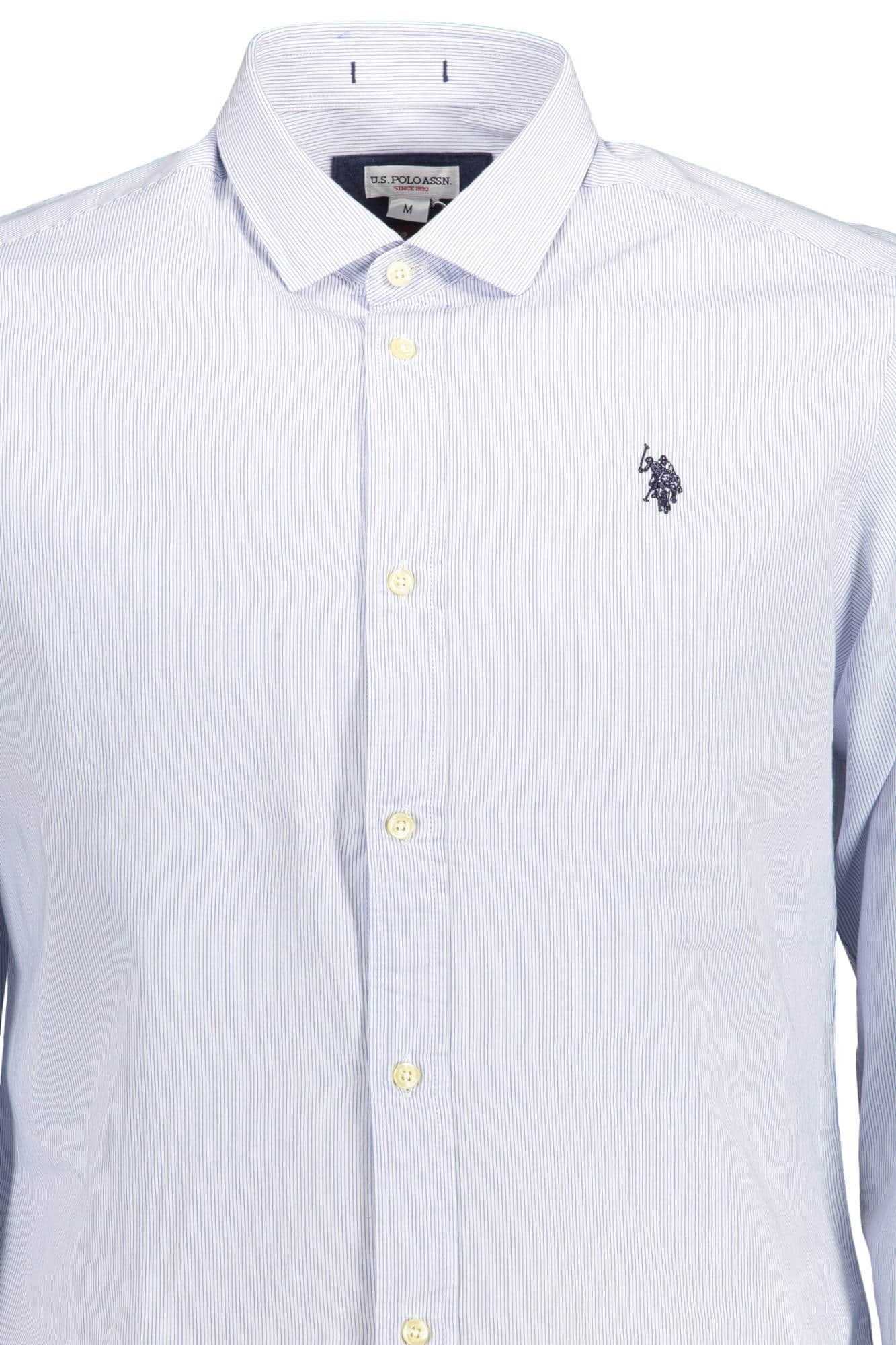 US POLO ASSN. MEN'S LONG-SLEEVED SHIRT, BLUE
