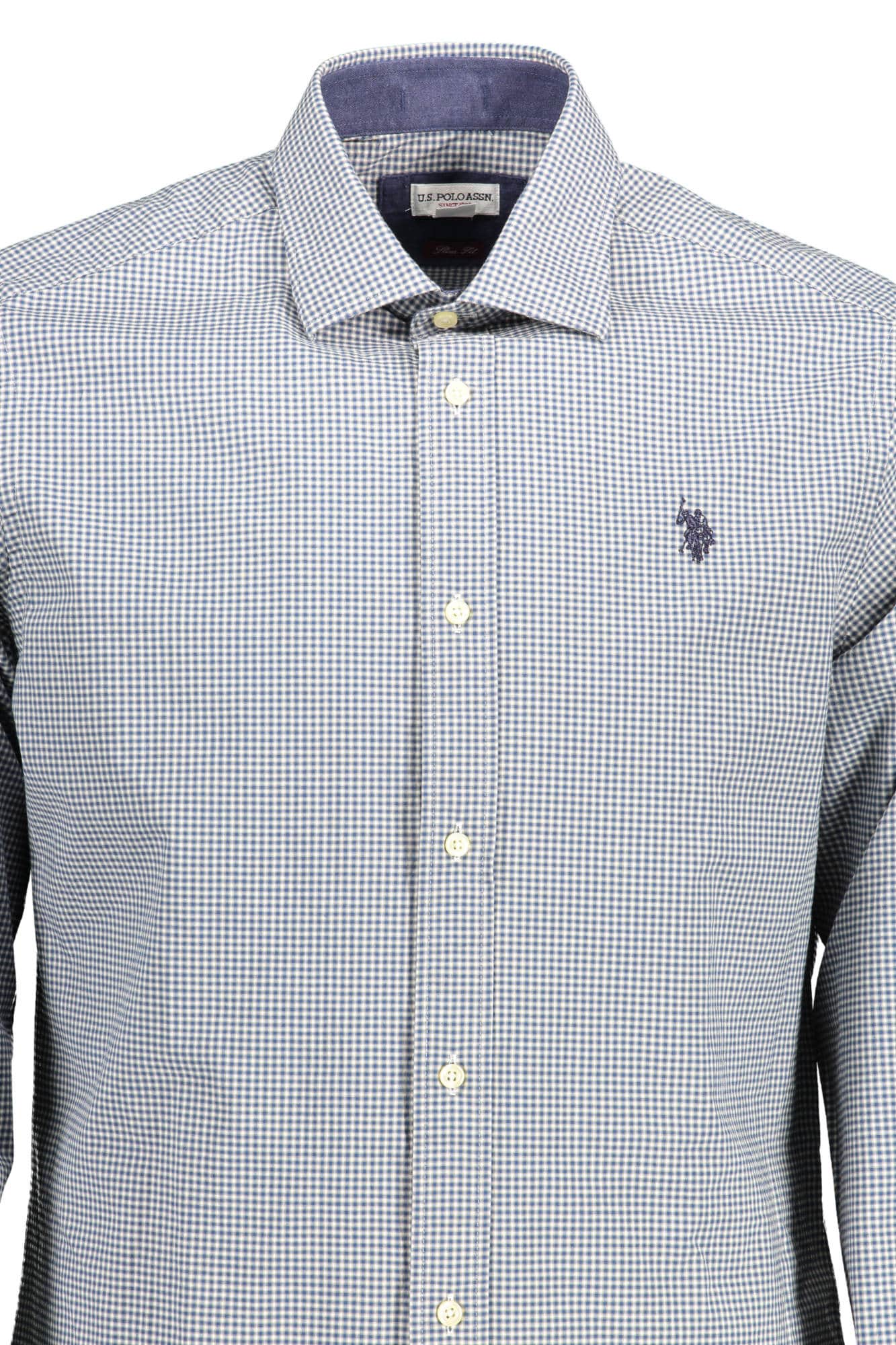 US POLO ASSN. MEN'S LONG-SLEEVED SHIRT, BLUE