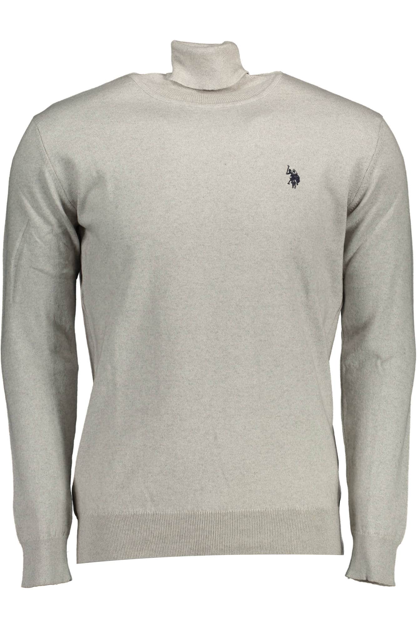 US POLO ASSN. MEN'S BLACK TURTLENECK