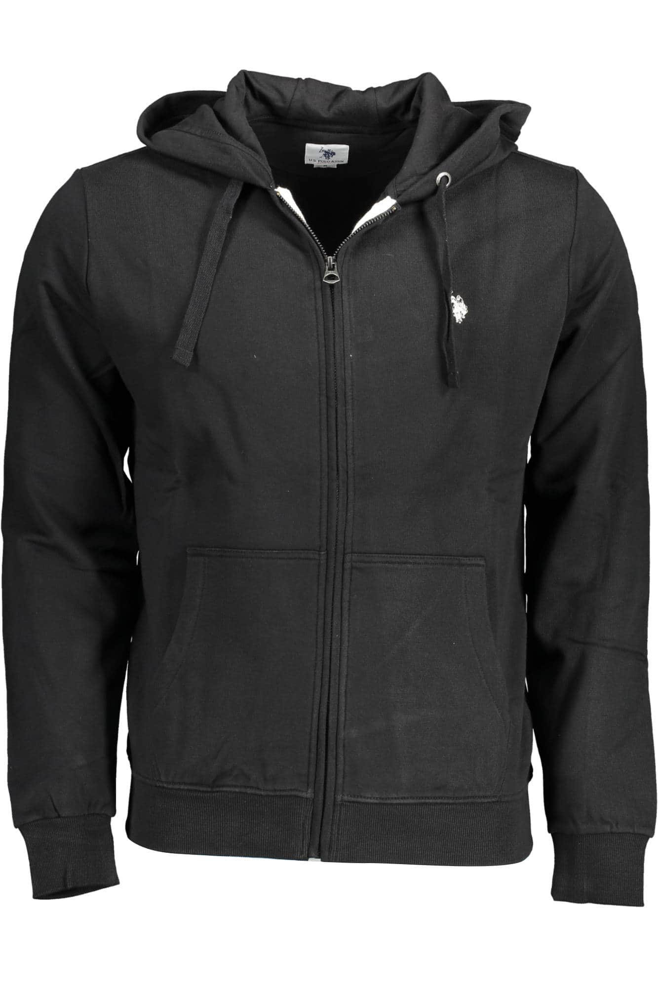US POLO ASSN. MEN'S GRAY ZIP-UP SWEATSHIRT