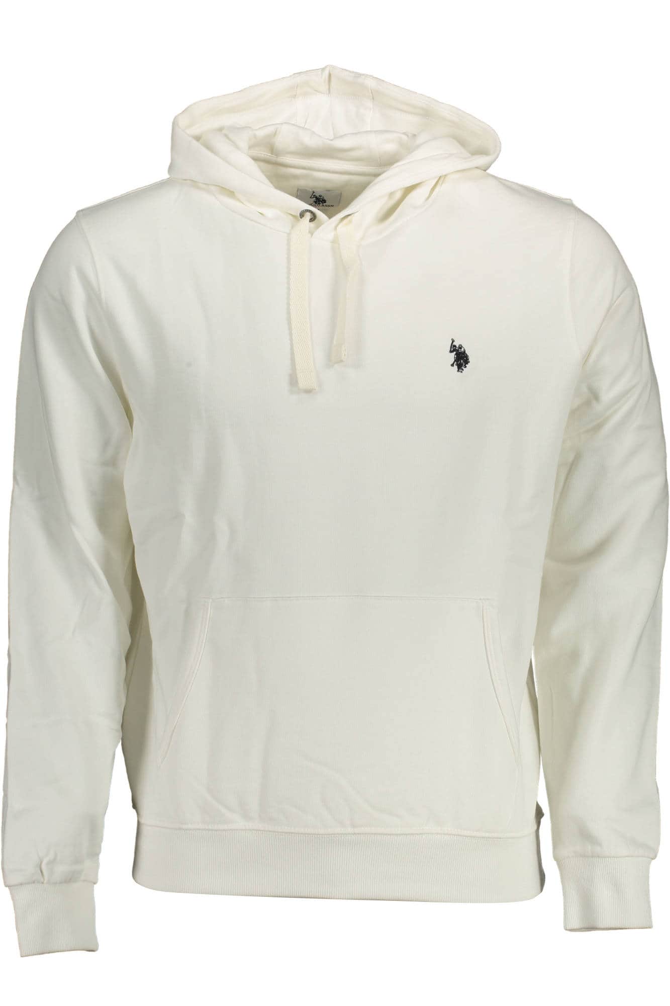 US POLO ASSN. MEN'S BLACK ZIP-UP SWEATSHIRT