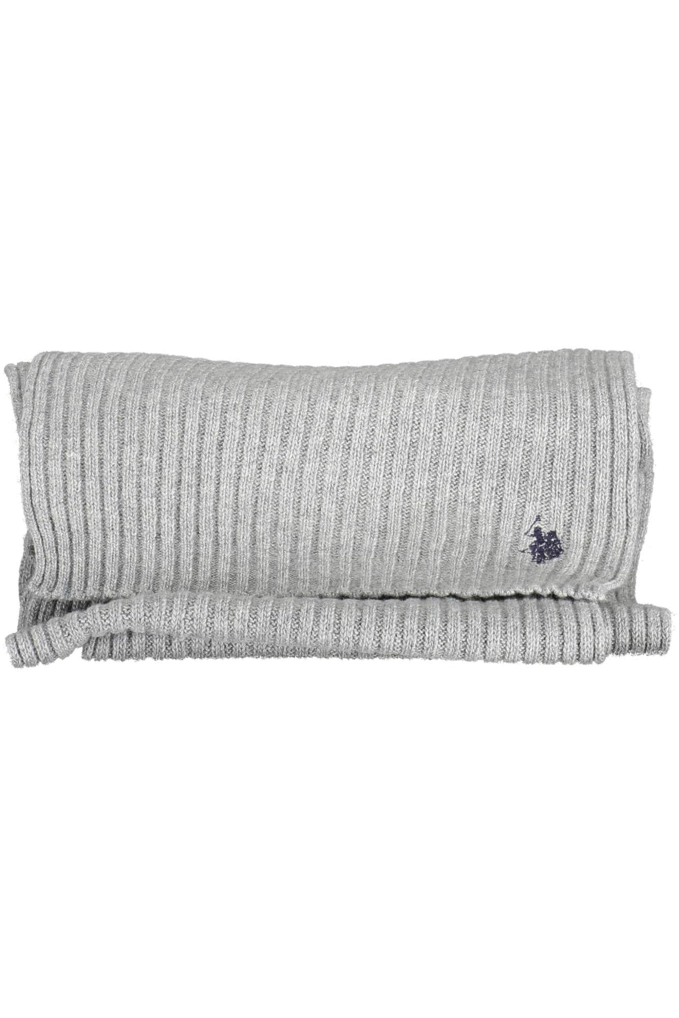 US POLO ASSN. MEN'S BLACK SCARF