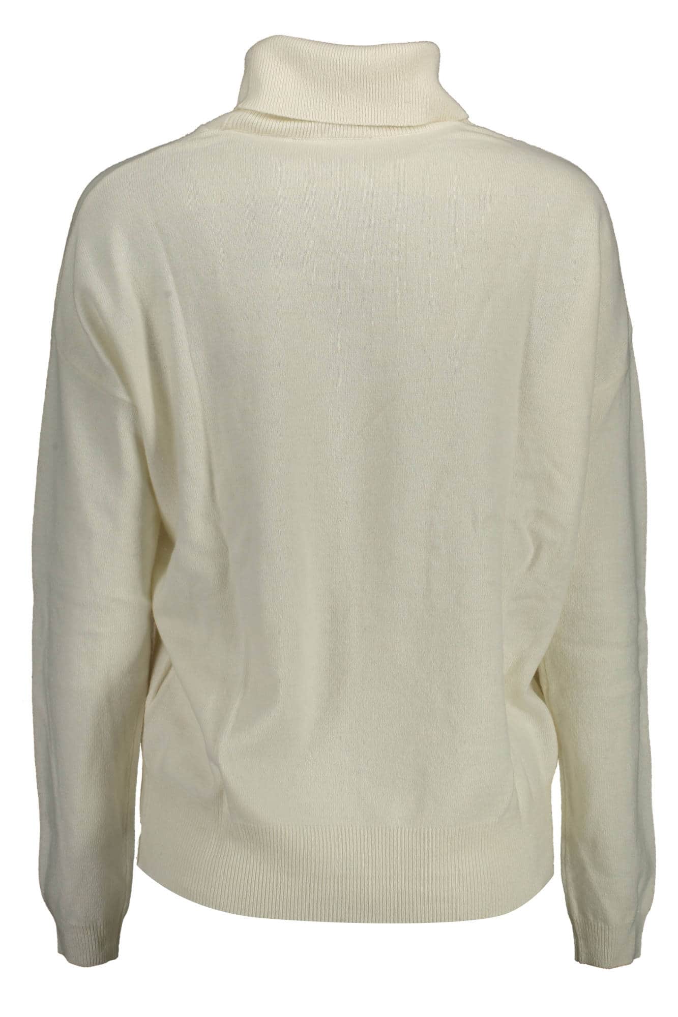 US POLO ASSN. WOMEN'S WHITE TURTLENECK