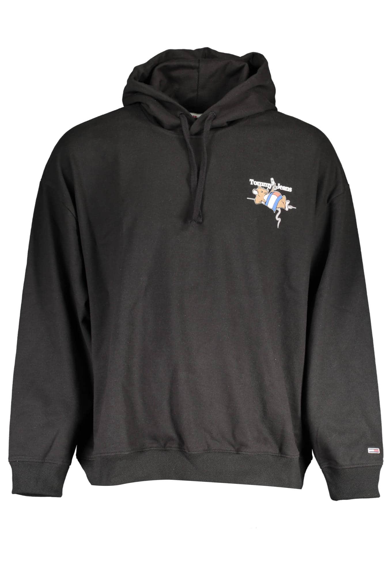 TOMMY HILFIGER SWEATSHIRT WITHOUT ZIP BLACK MAN