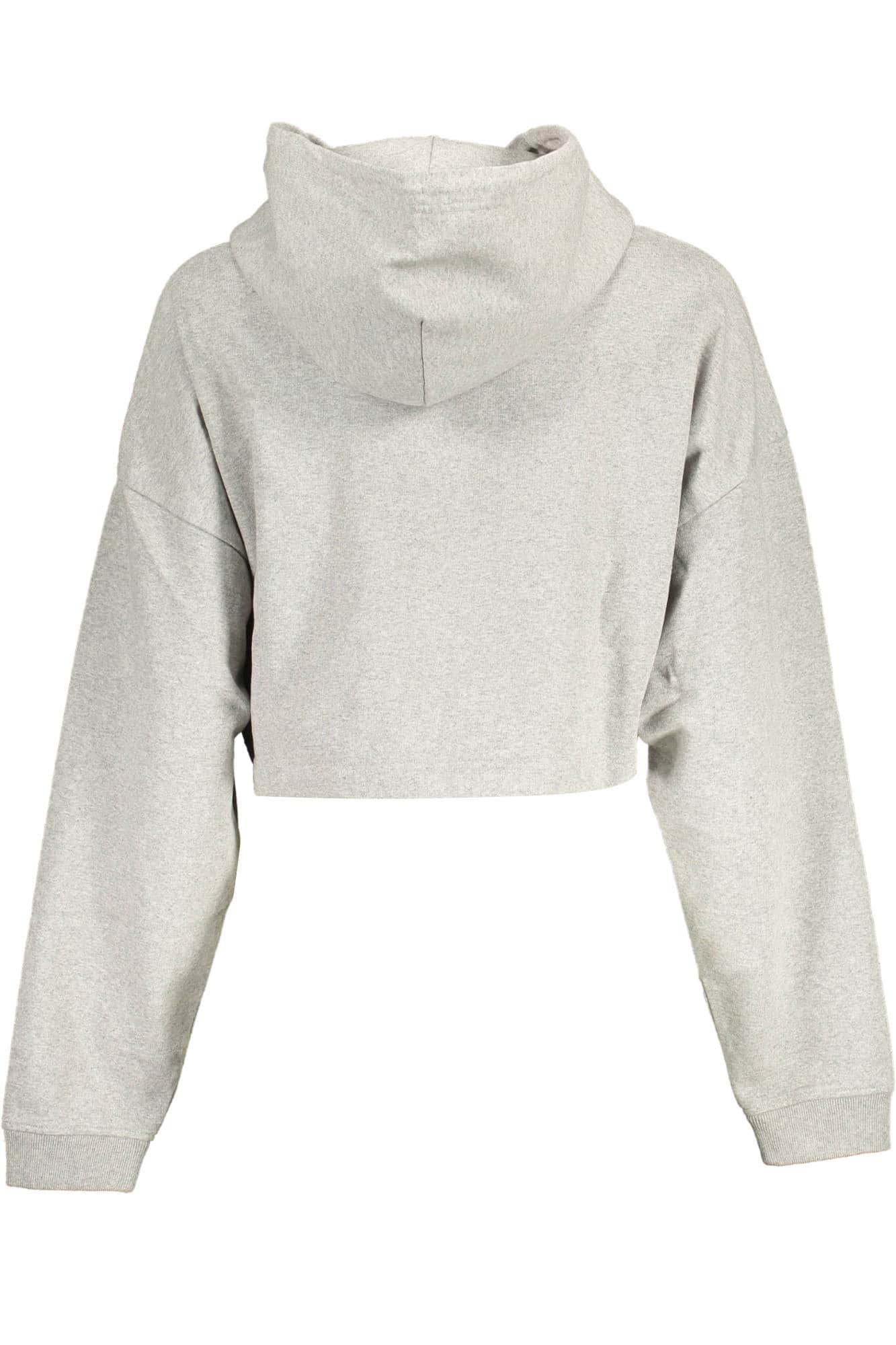 TOMMY HILFIGER SWEATSHIRT WITHOUT ZIP WOMEN GRAY
