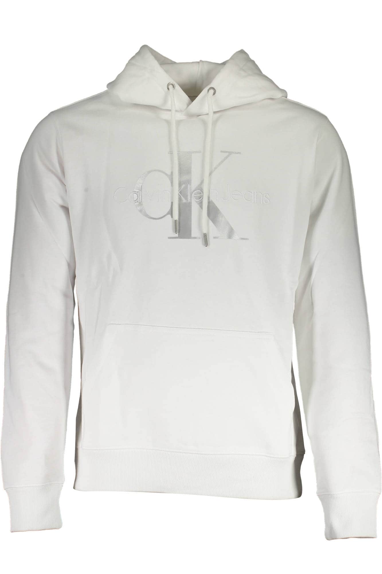 CALVIN KLEIN MEN'S BLACK ZIPLESS SWEATSHIRT