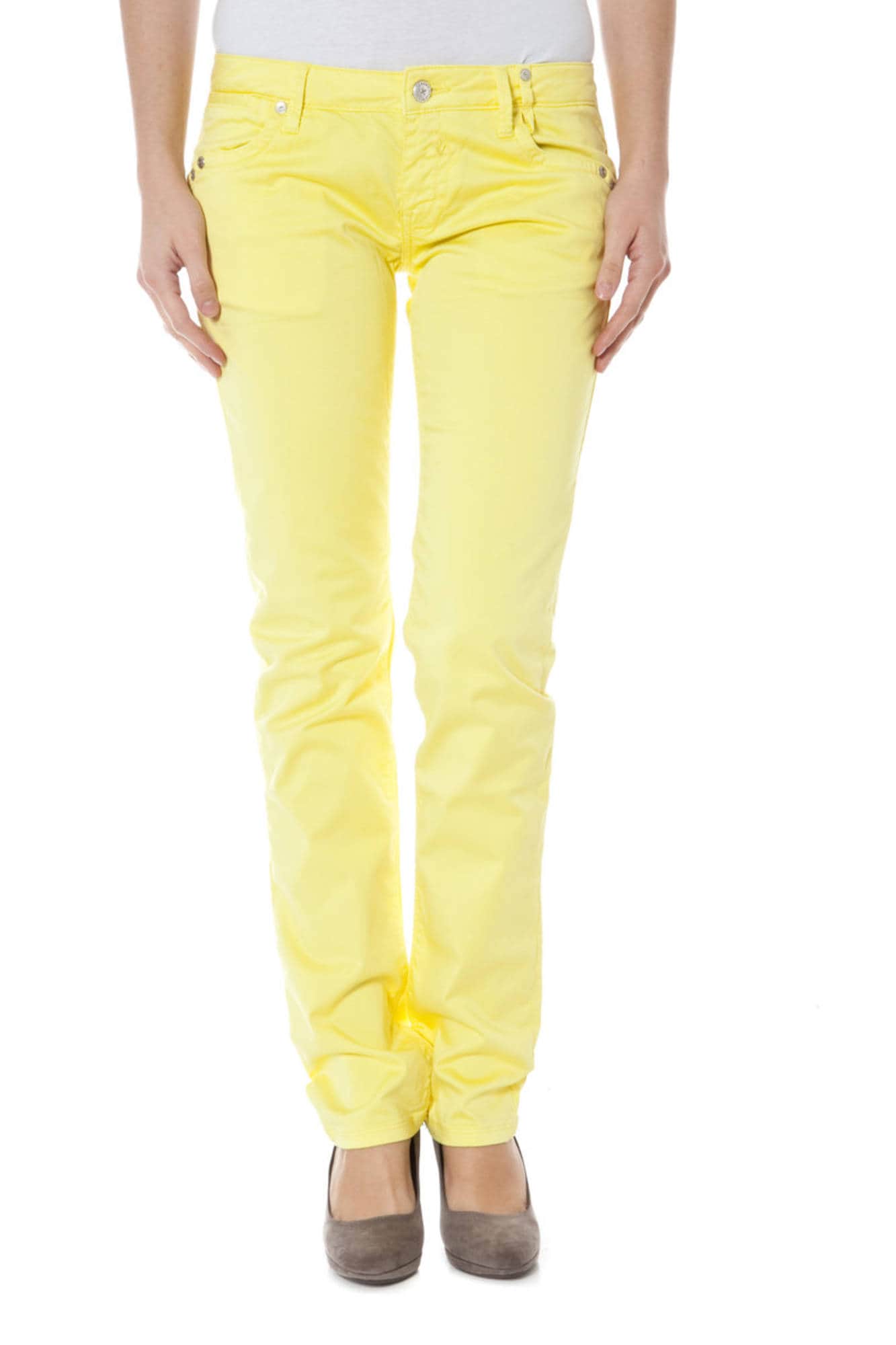 ZUELEMENTS GEEL DAMES BROEK