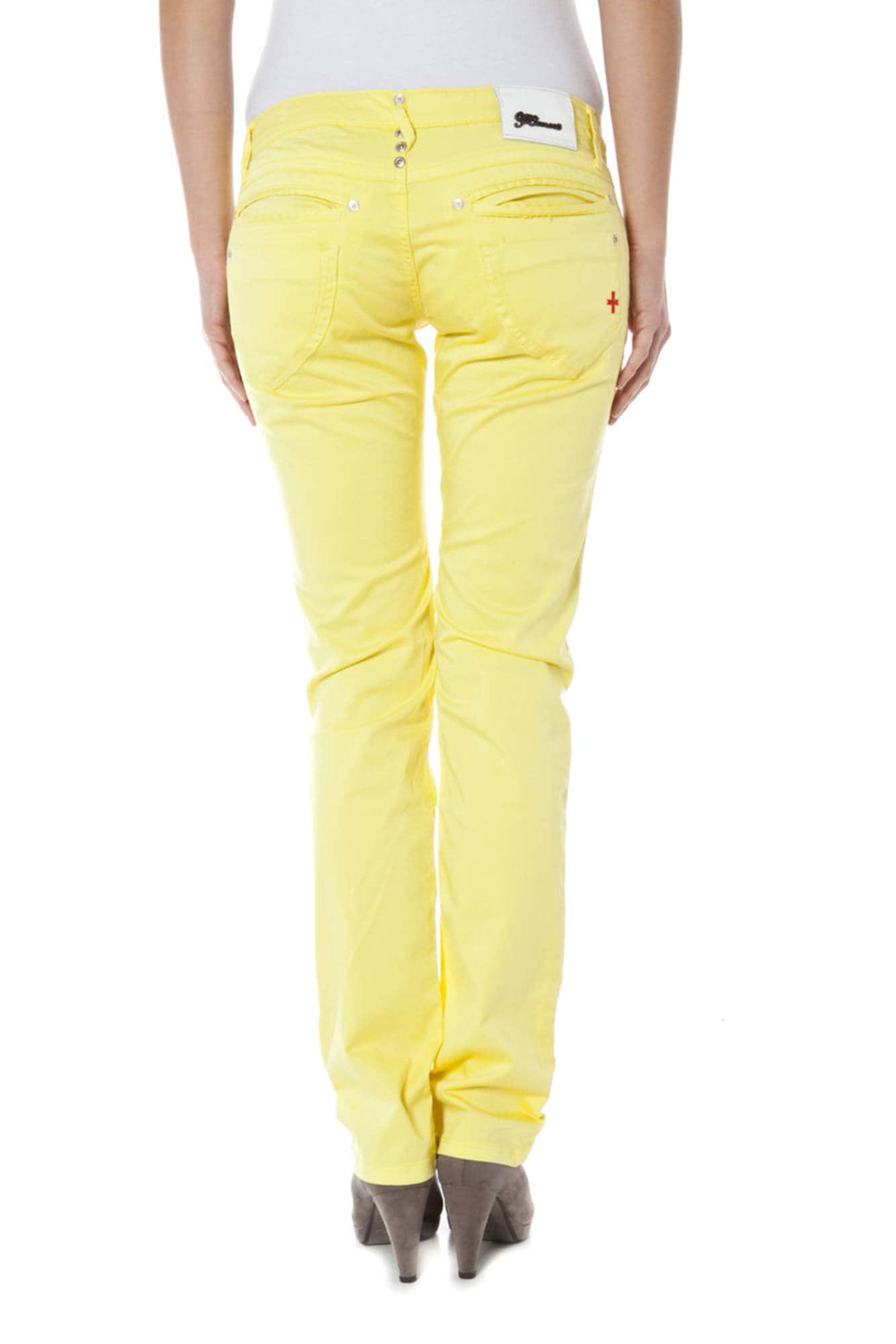 ZUELEMENTS GEEL DAMES BROEK