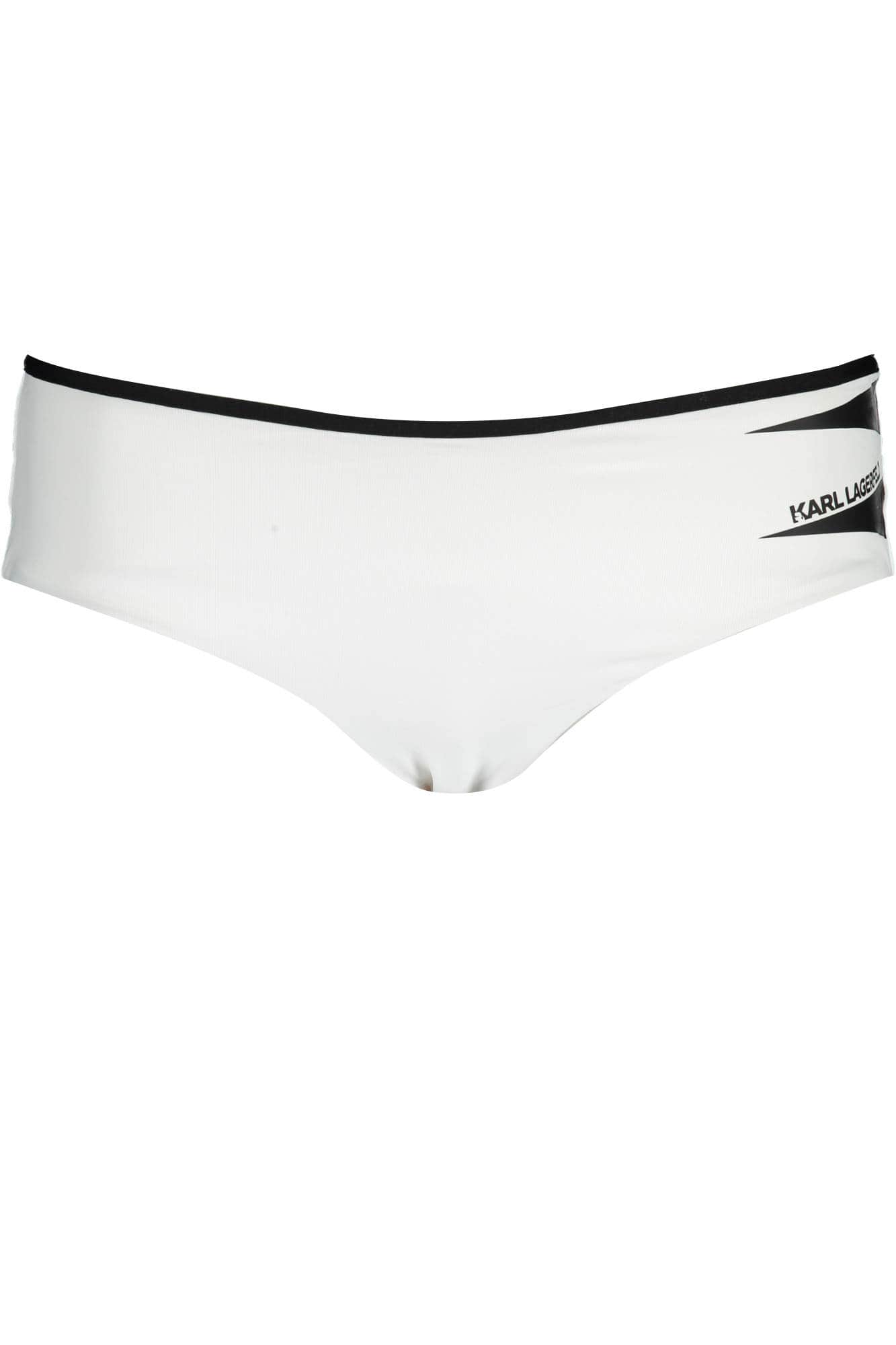 KARL LAGERFELD BEACHWEAR WOMEN'S BOTTOM SWIMSUIT WHITE