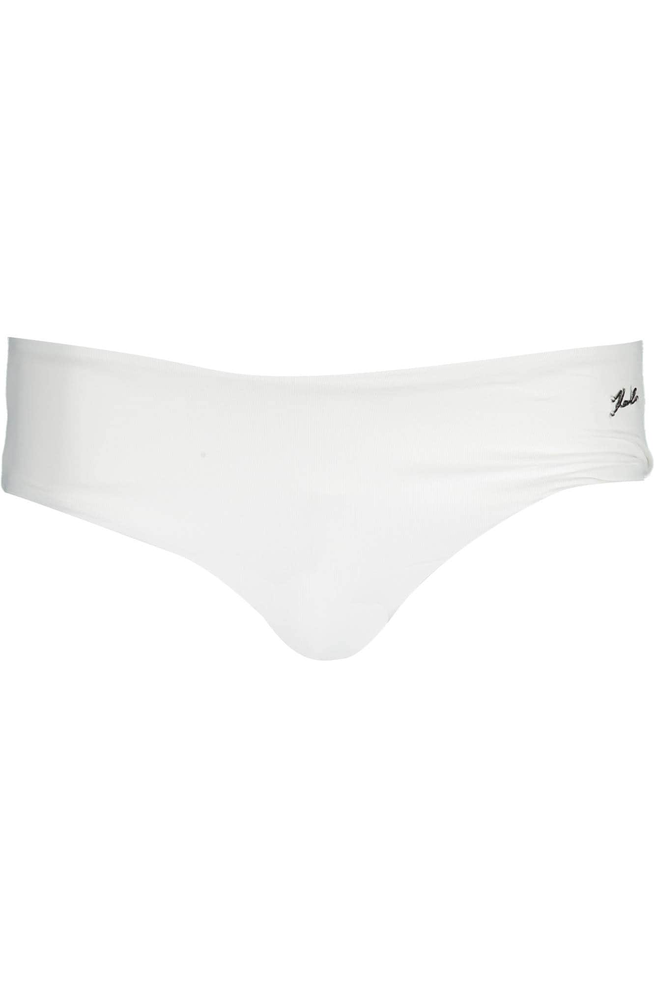 KARL LAGERFELD BEACHWEAR SWIMSUIT SIDE BOTTOM WOMAN RED