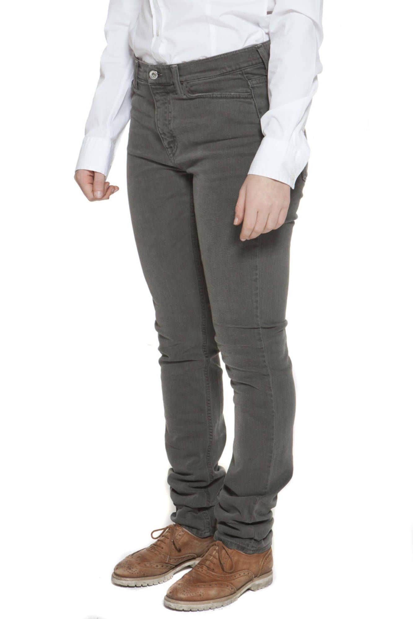 GANT WOMEN'S GREEN TROUSERS
