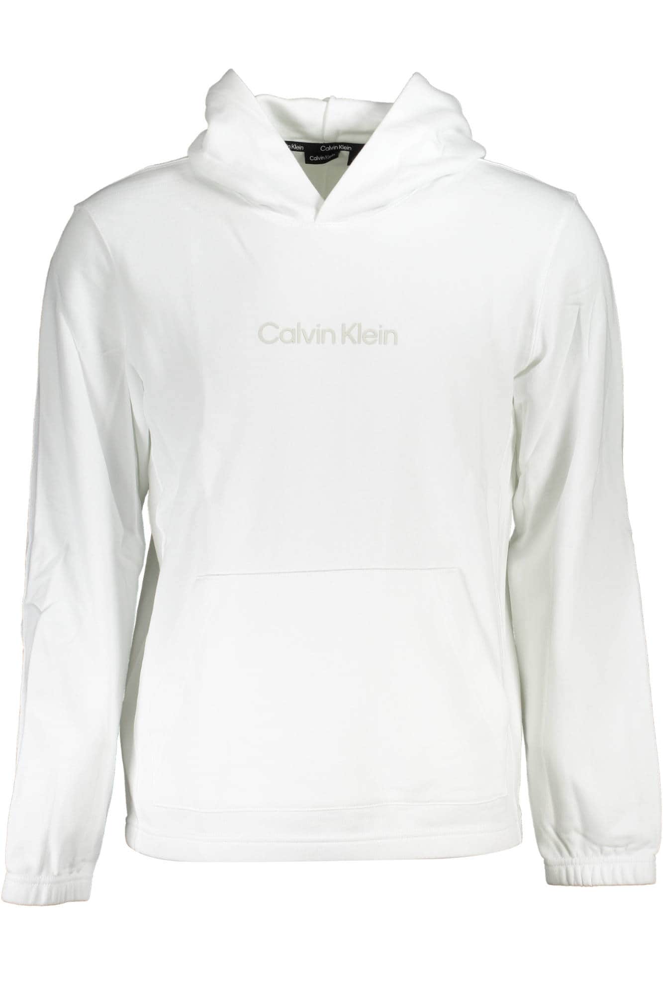 CALVIN KLEIN MEN'S BROWN ZIPLESS SWEATSHIRT