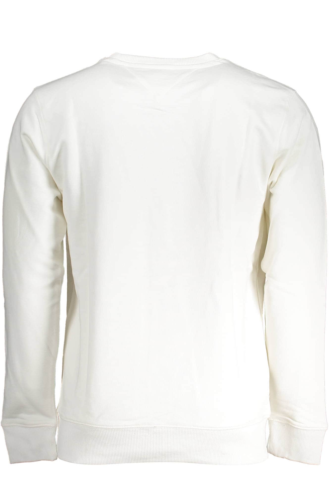 TOMMY HILFIGER MAN WHITE SWEATSHIRT WITHOUT ZIP