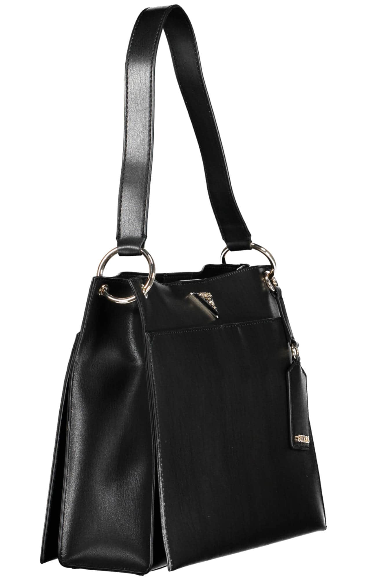 GUESS JEANS BLACK WOMEN'S BAG