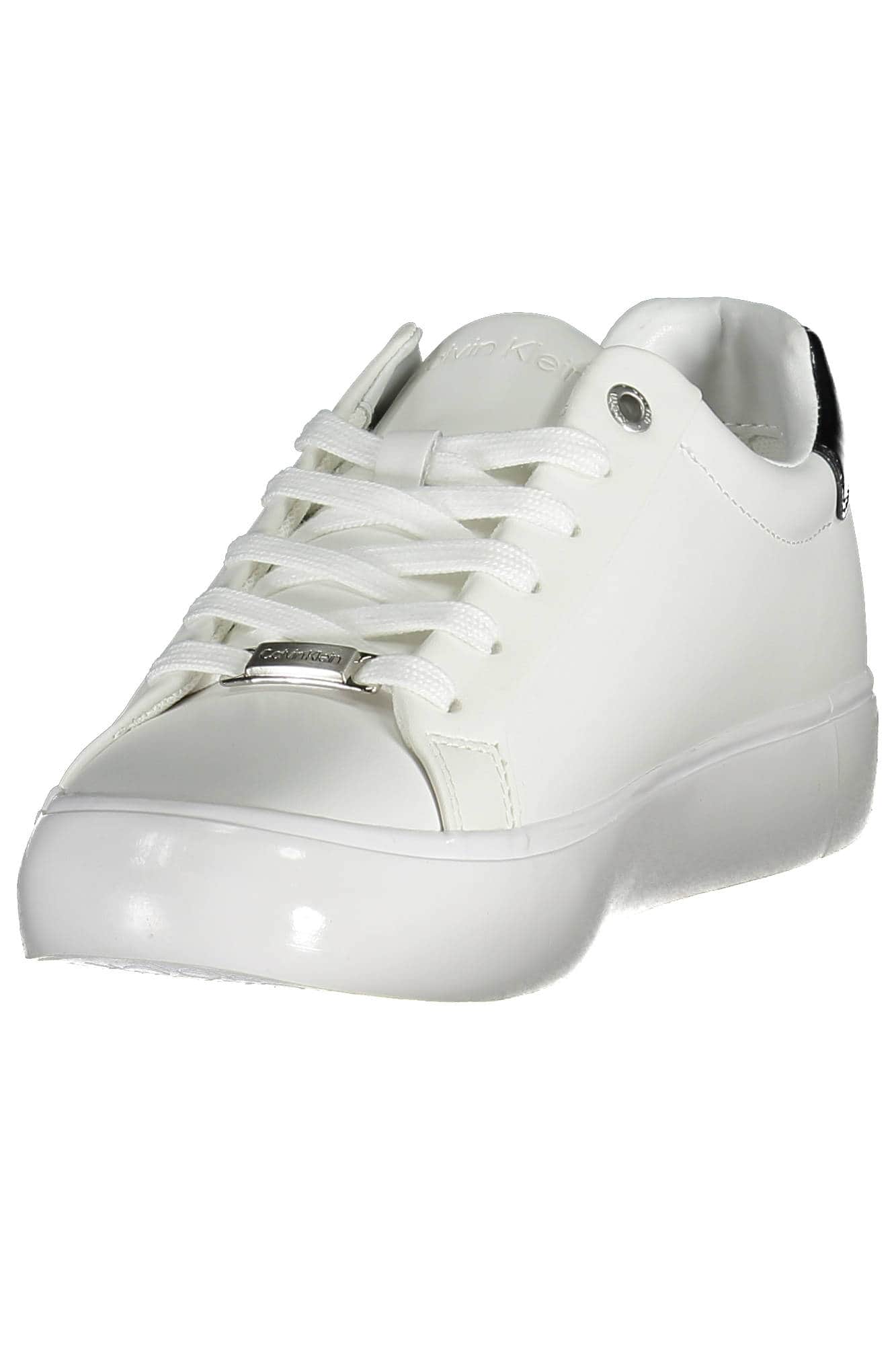 CALVIN KLEIN WHITE WOMEN'S SPORT SHOES