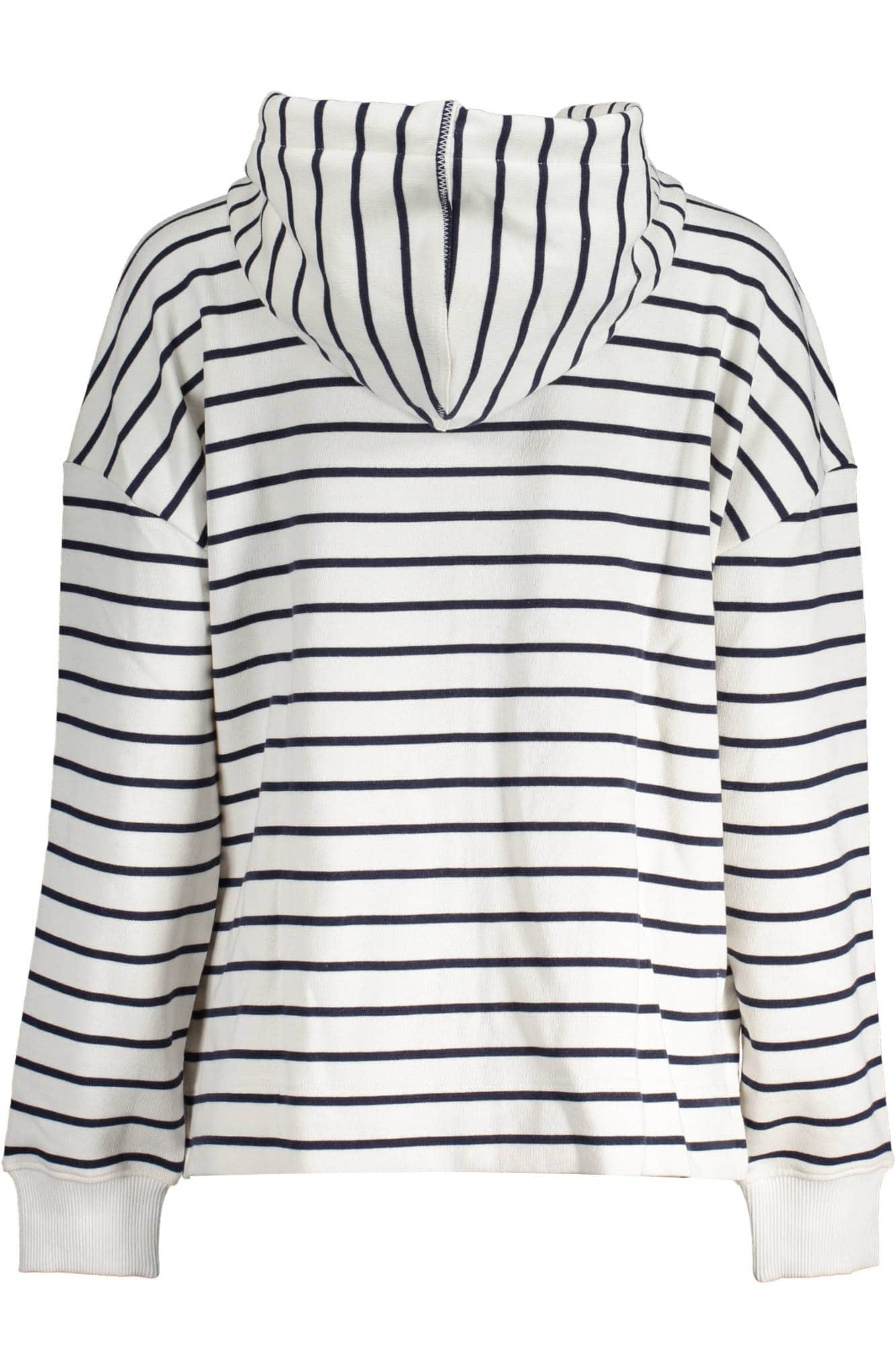 NORTH SAILS WOMEN'S WHITE ZIPPED SWEATSHIRT