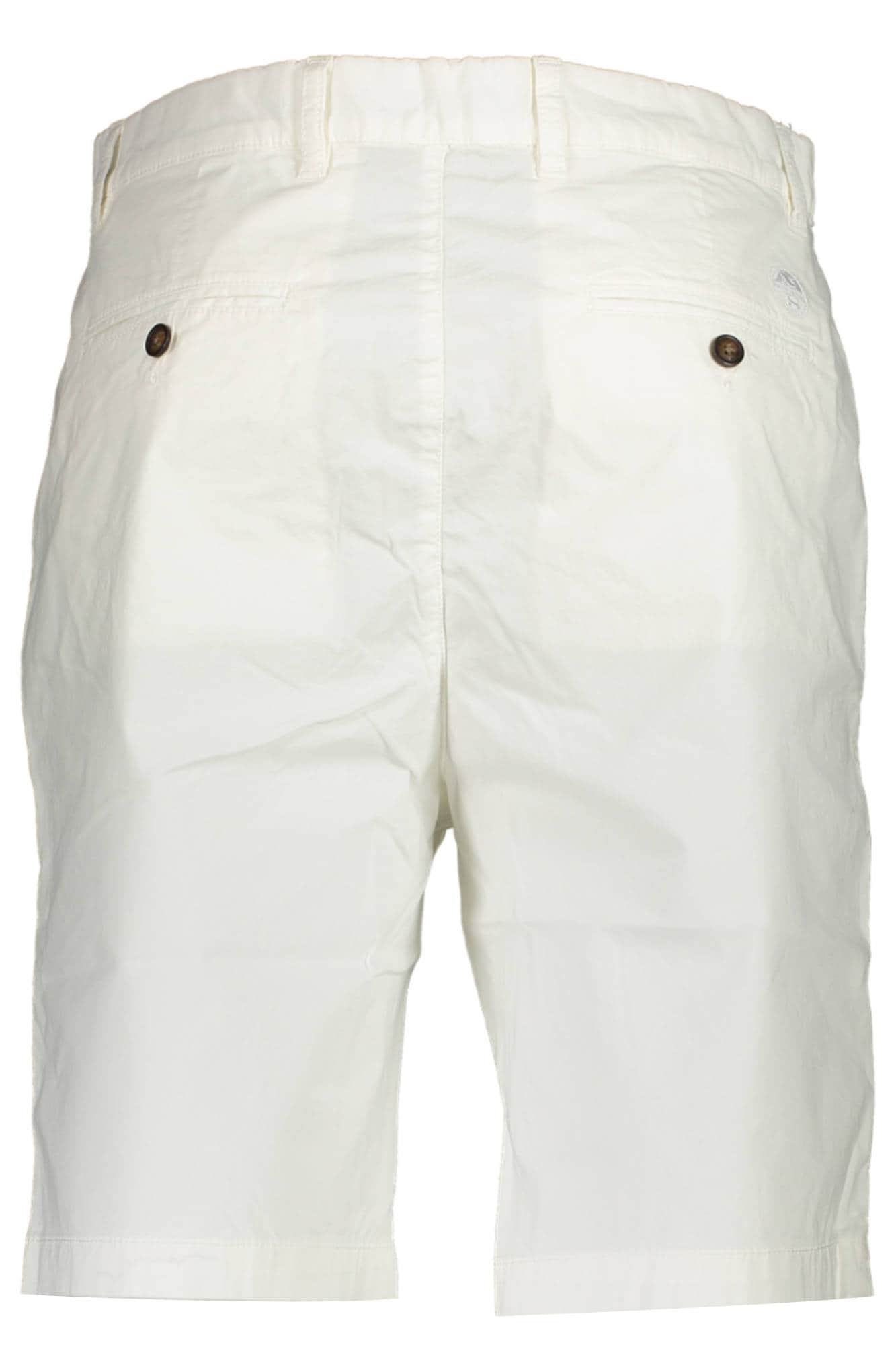 NORTH SAILS WHITE MEN'S BERMUDA PANTS