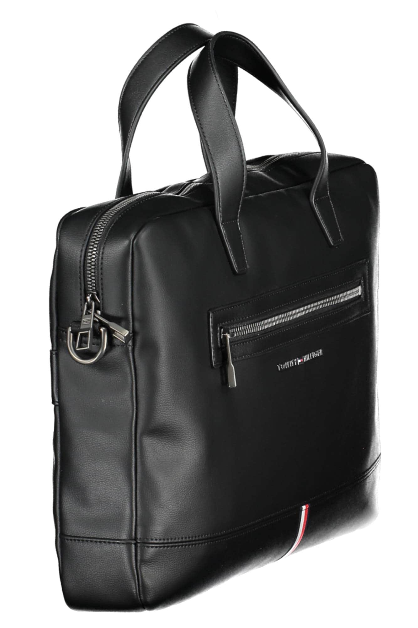 TOMMY HILFIGER MAN BLACK BRIEFCASE