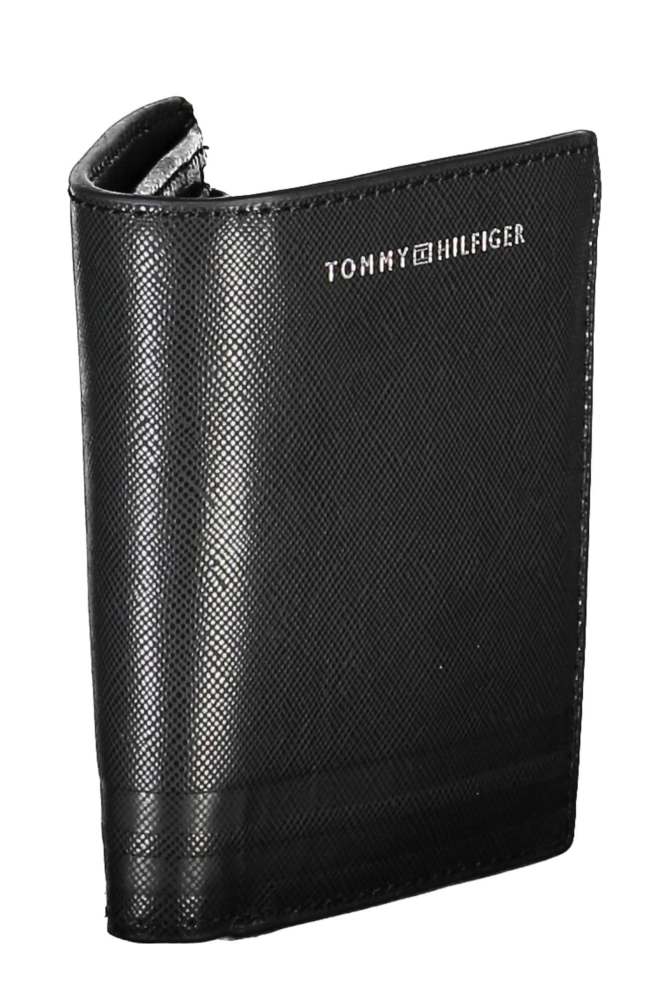 TOMMY HILFIGER BLACK MAN WALLET