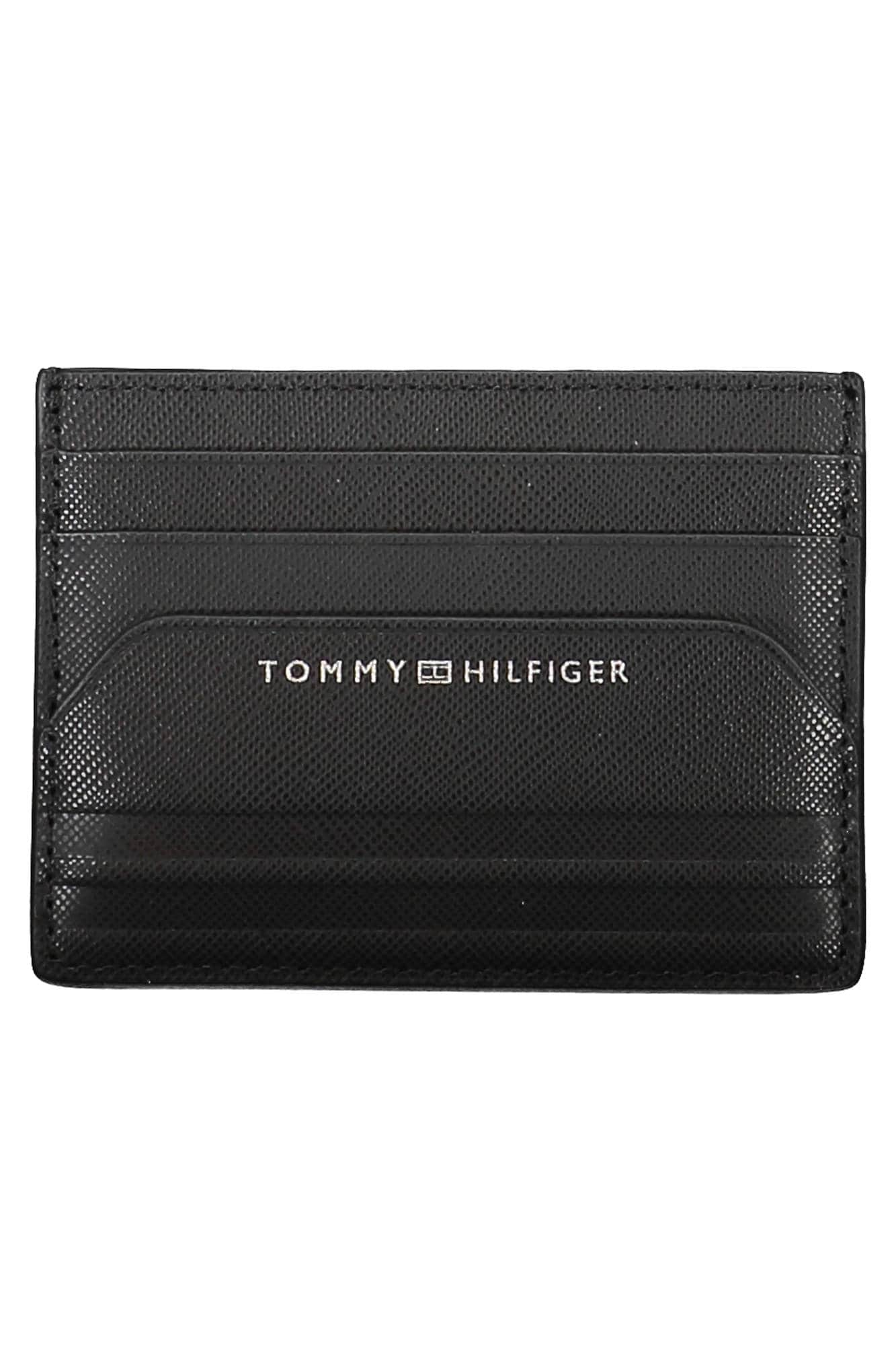 TOMMY HILFIGER BLACK MAN WALLET
