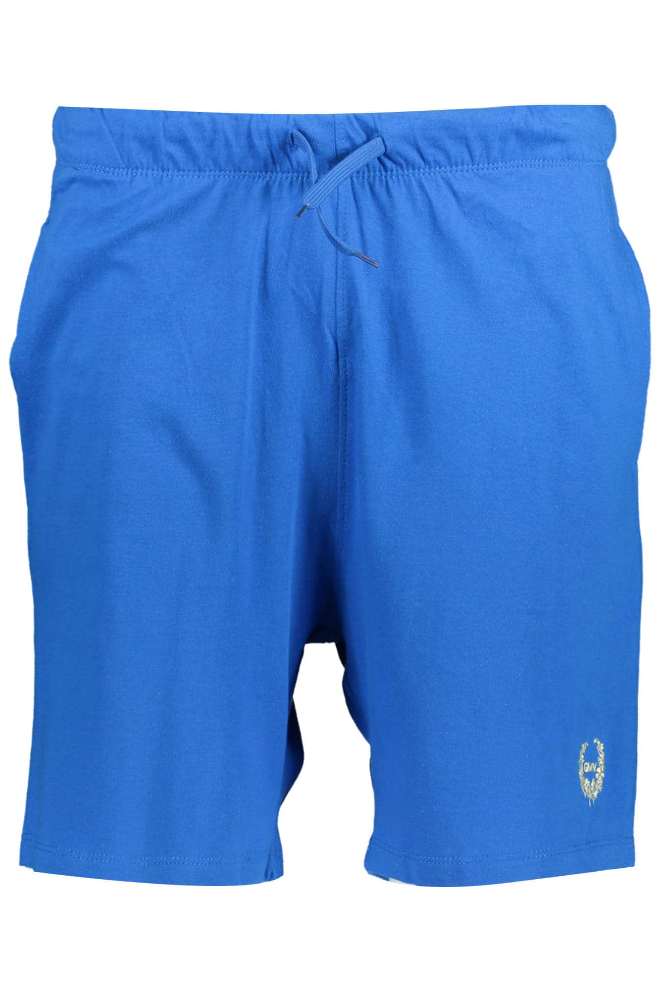 GIAN MARCO VENTURI MEN'S SHORT PANTS BLUE