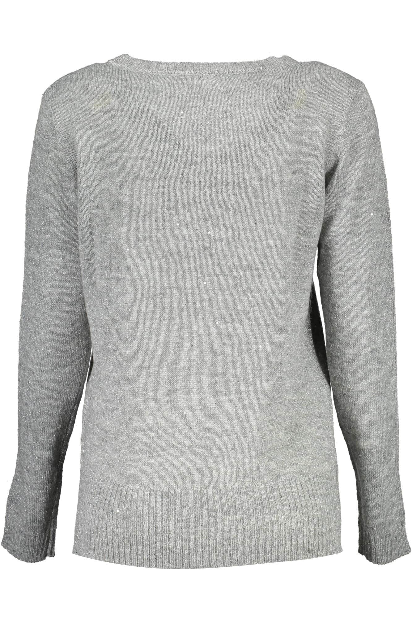 US POLO ASSN. WOMEN'S SILVER SWEATER