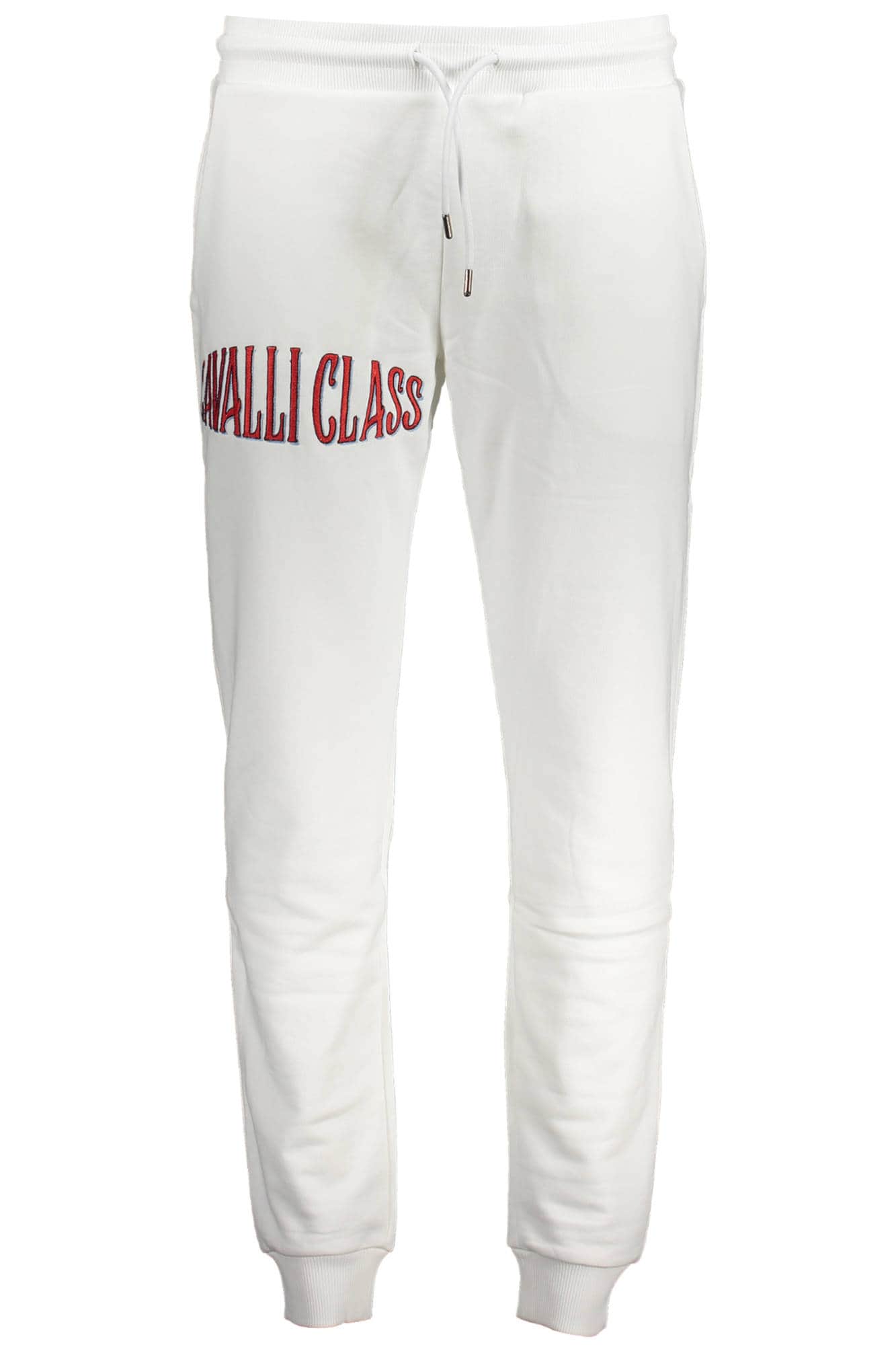 CAVALLI CLASS WHITE MEN'S TROUSERS