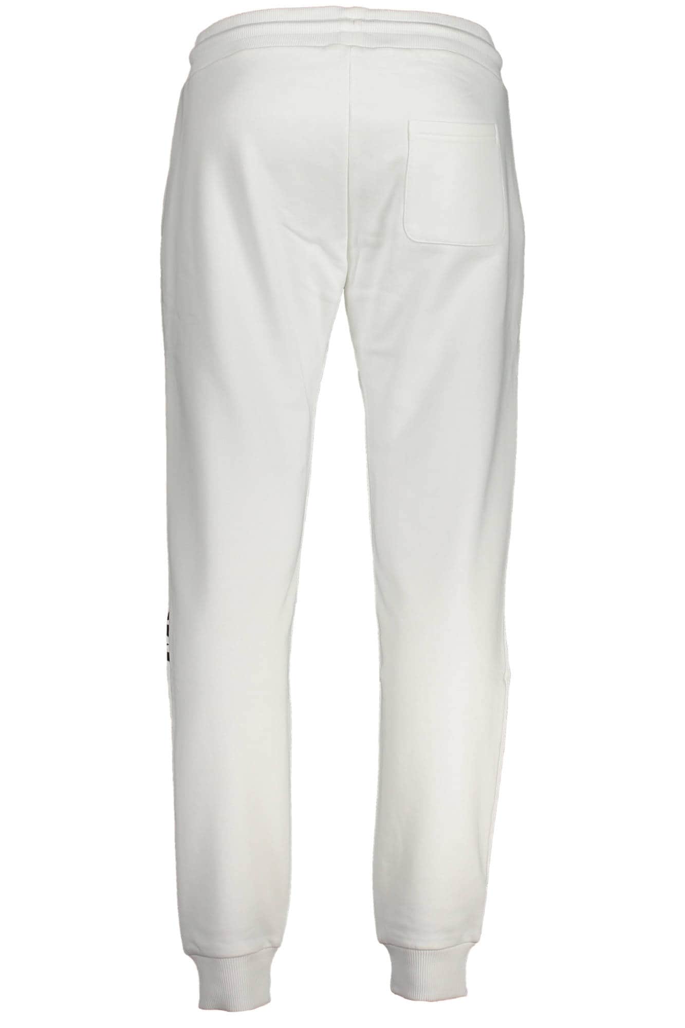 CAVALLI CLASS WHITE MEN'S TROUSERS