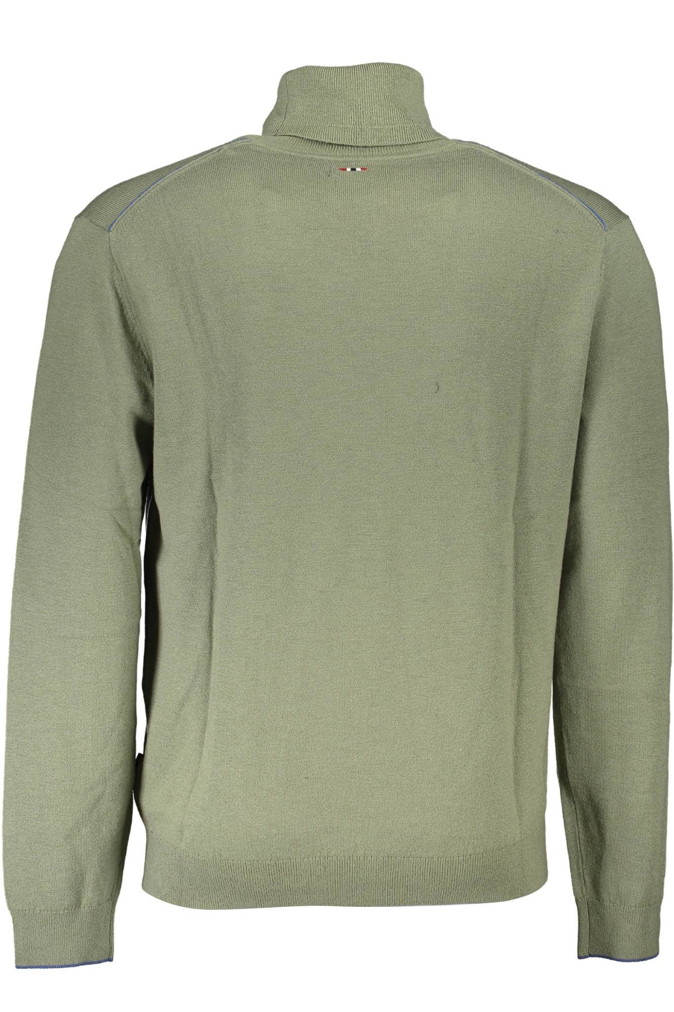 NAPAPIJRI MAN GREEN SWEATER