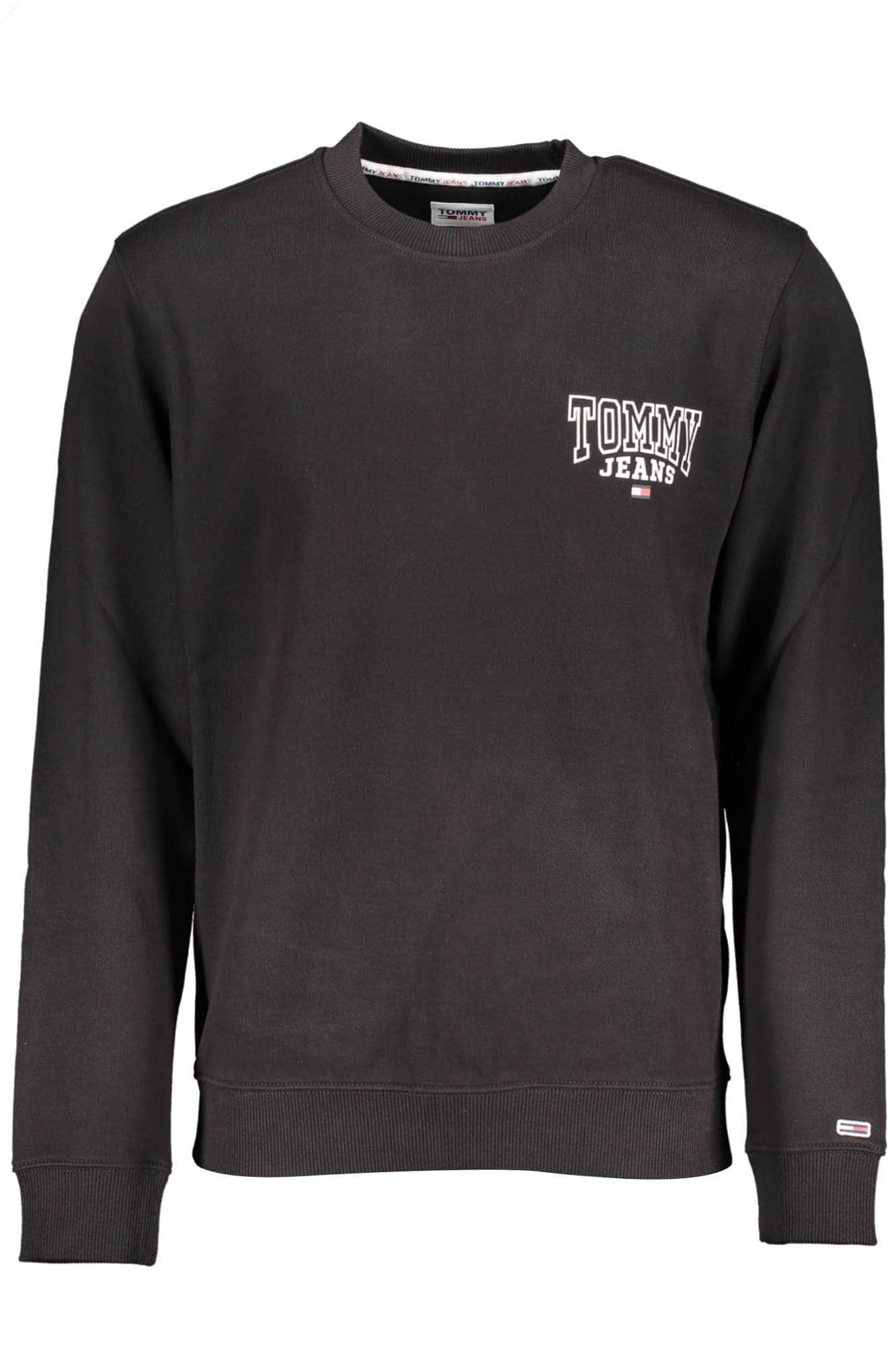 TOMMY HILFIGER SWEATSHIRT WITHOUT ZIP BLACK MAN