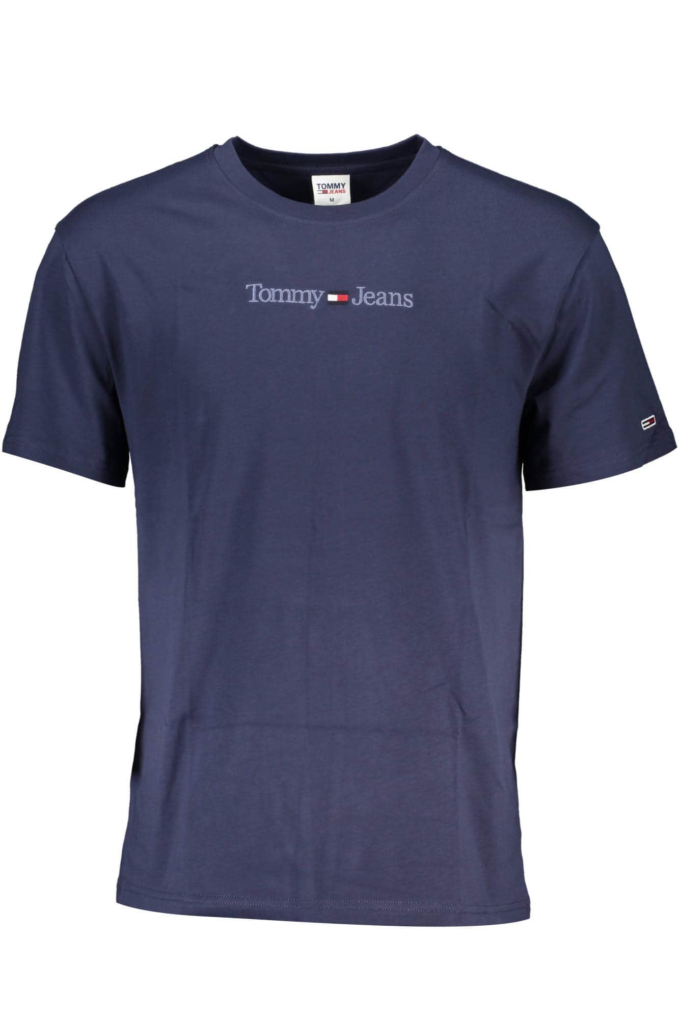 TOMMY HILFIGER HEREN'S BLUE SHORT SLEEVE T-SHIRT